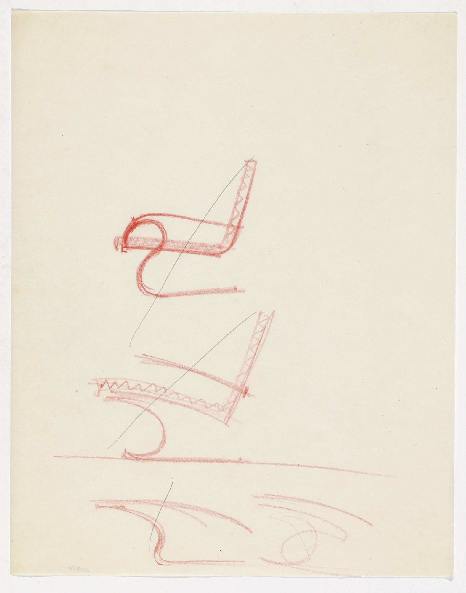 Ludwig Mies van der Rohe. Lounge Chair with Arms