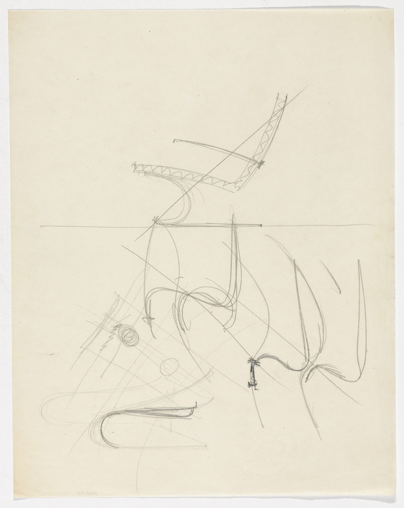 Chair with Arms (Elevation sketch)