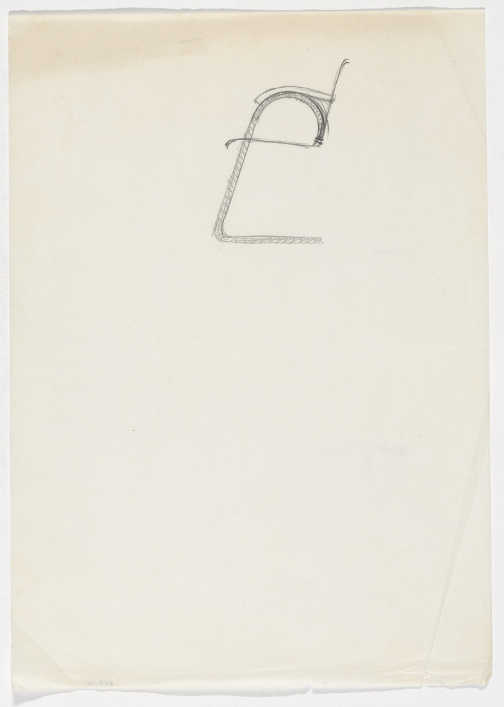 Chair with Arms (Elevation sketch)