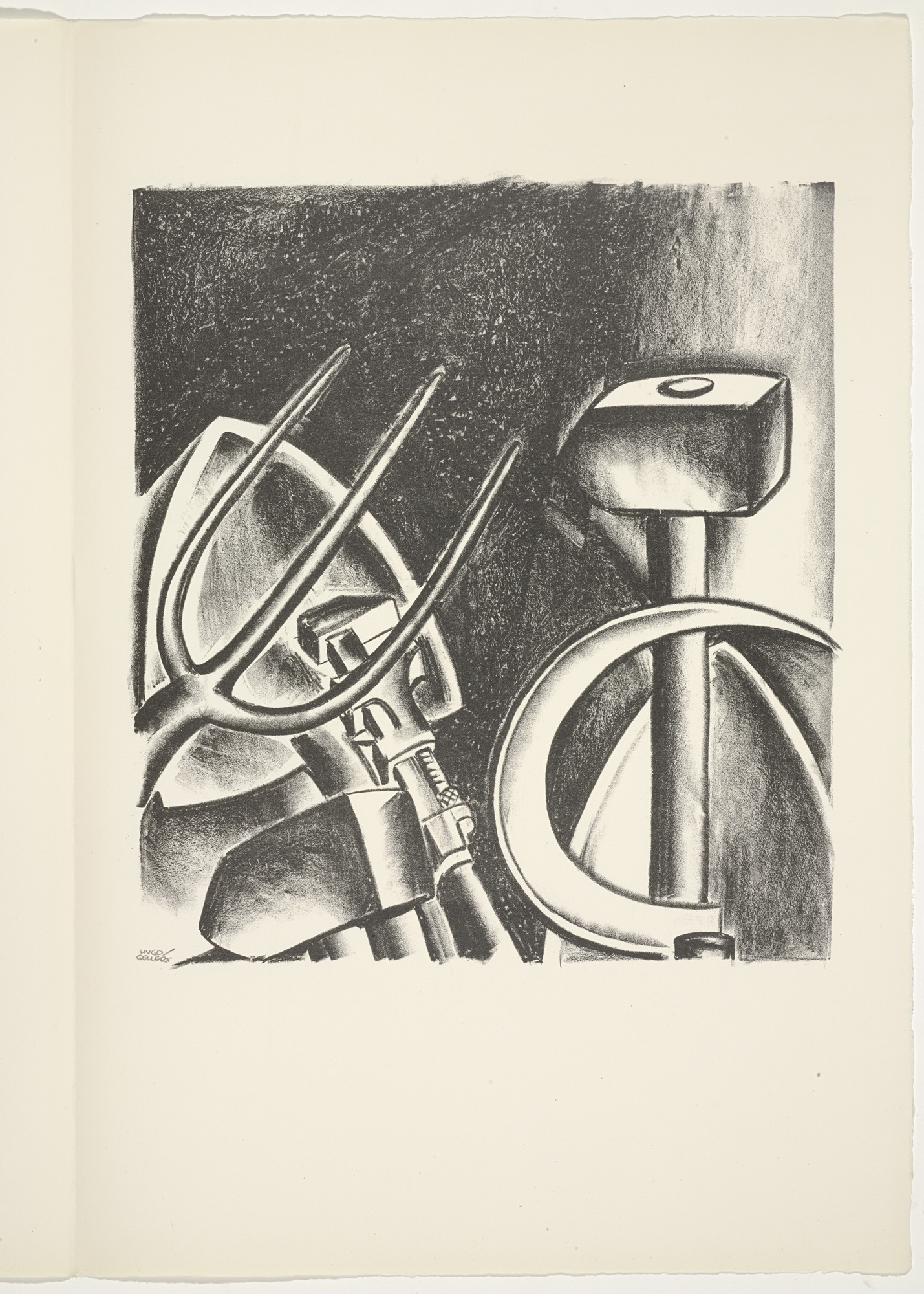 Hugo Gellert. Plate (folio 86) from 'Capital' in Pictures