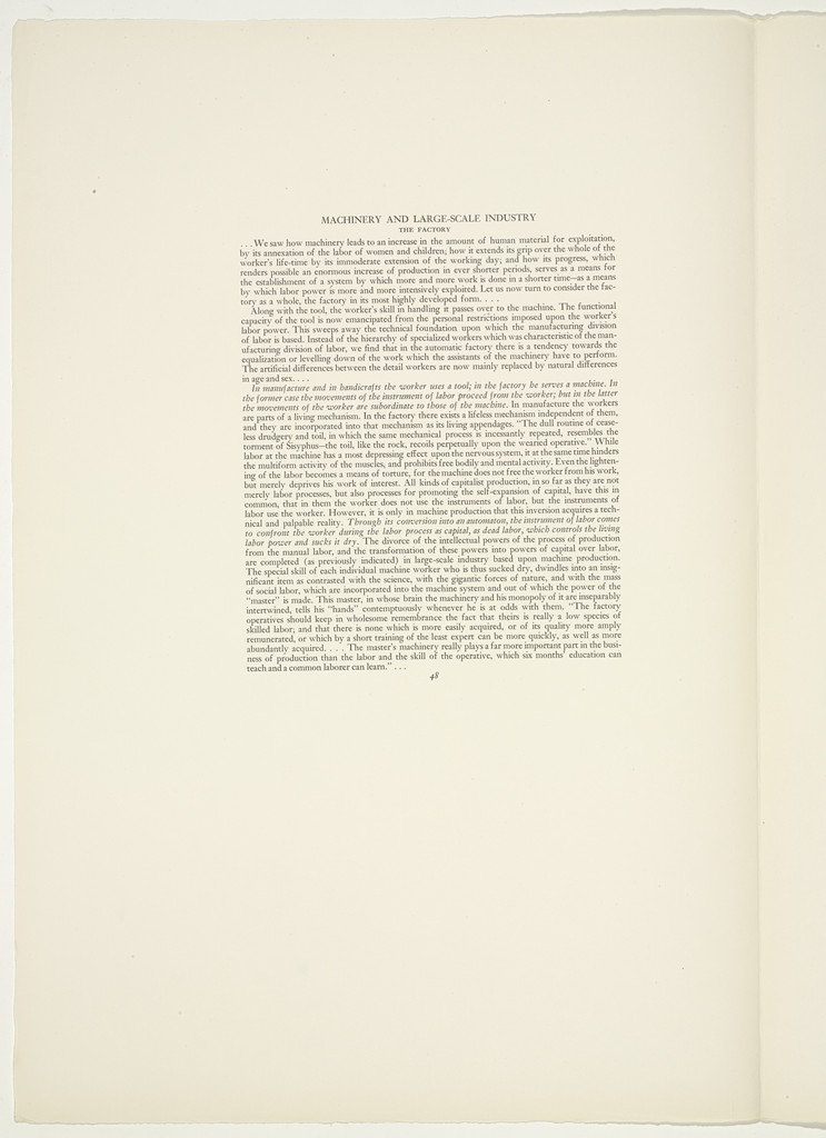 Plate (folio 102) from 'Capital' in Pictures