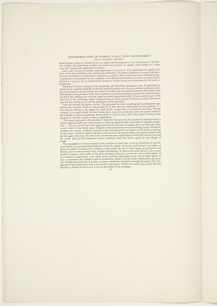 Plate (folio 122) from 'Capital' in Pictures