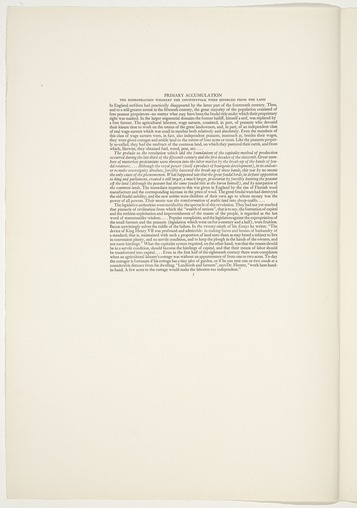 Plate (folio 16) from 'Capital' in Pictures