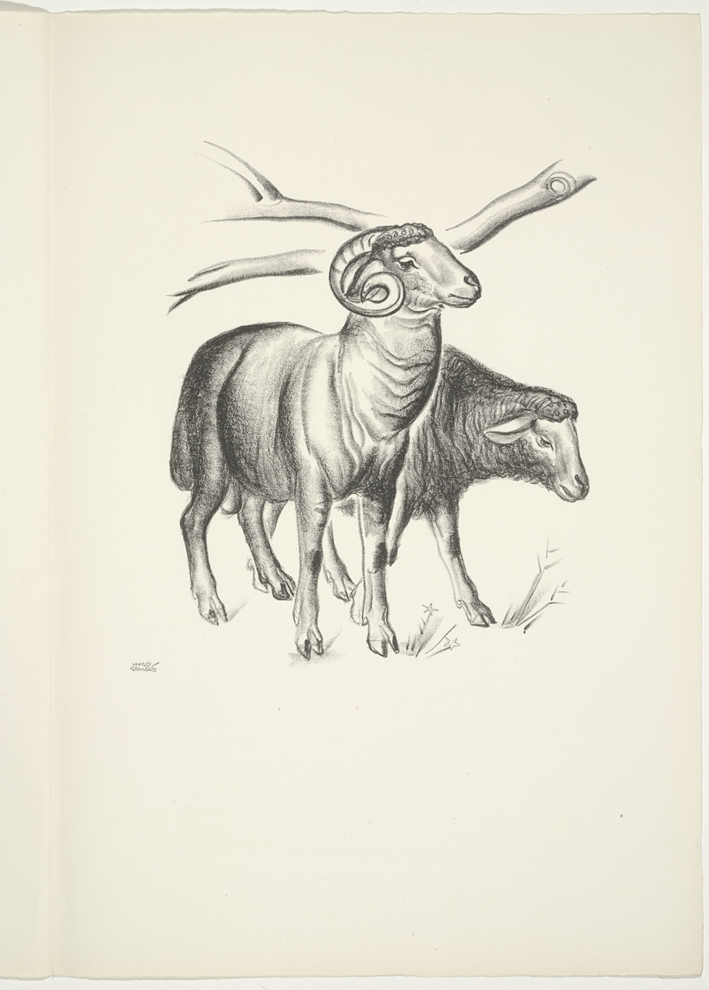 Hugo Gellert. Plate (folio 16) from &#39;Capital&#39; in Pictures. 1933