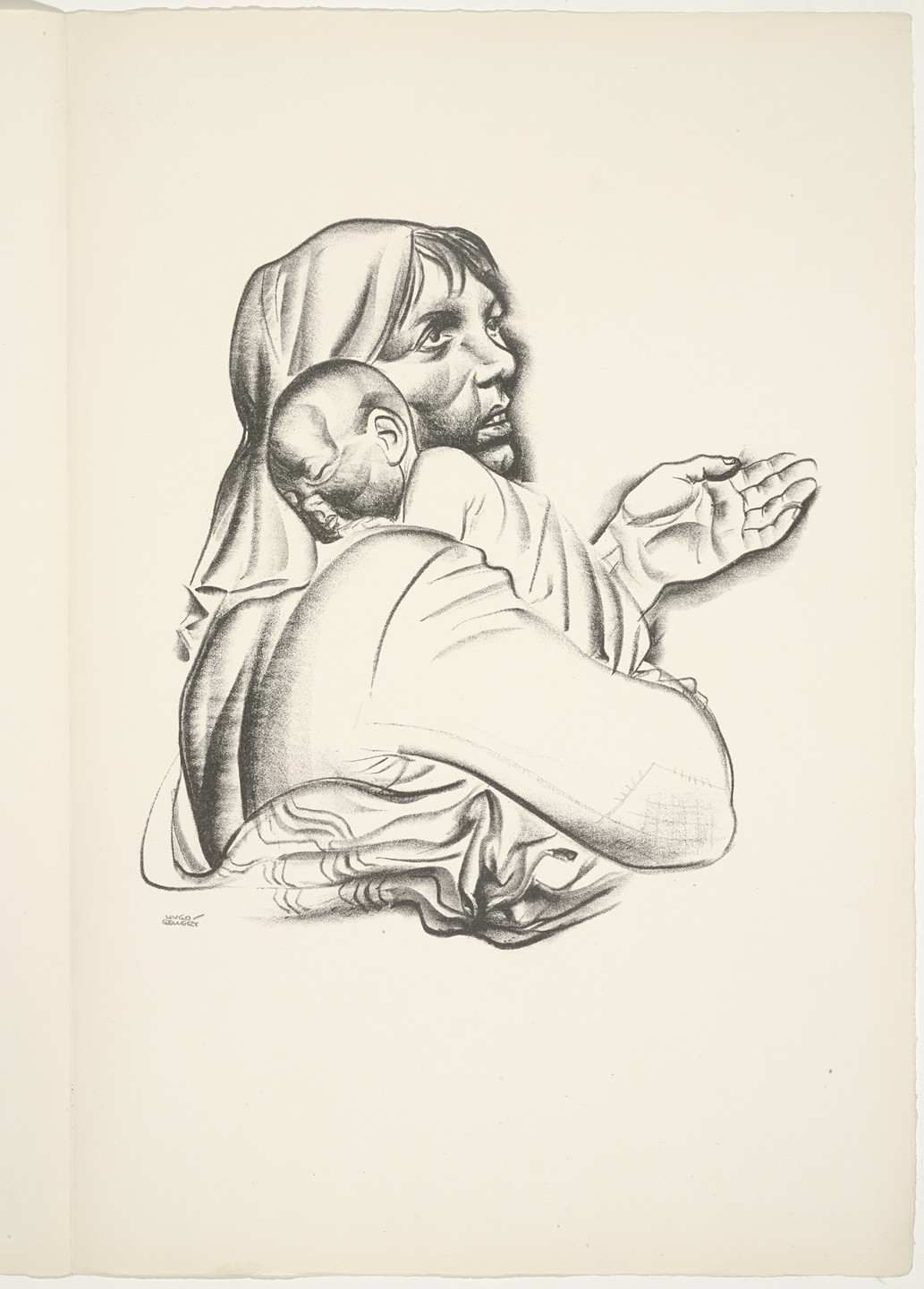 Hugo Gellert. Plate (folio 20) from &#39;Capital&#39; in Pictures. 1933
