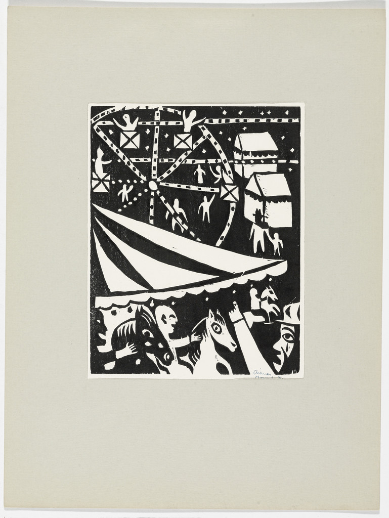 The Carnival (La Feria Popular) from the portfolio City Night Life (Vida Nocturna de la Ciudad)