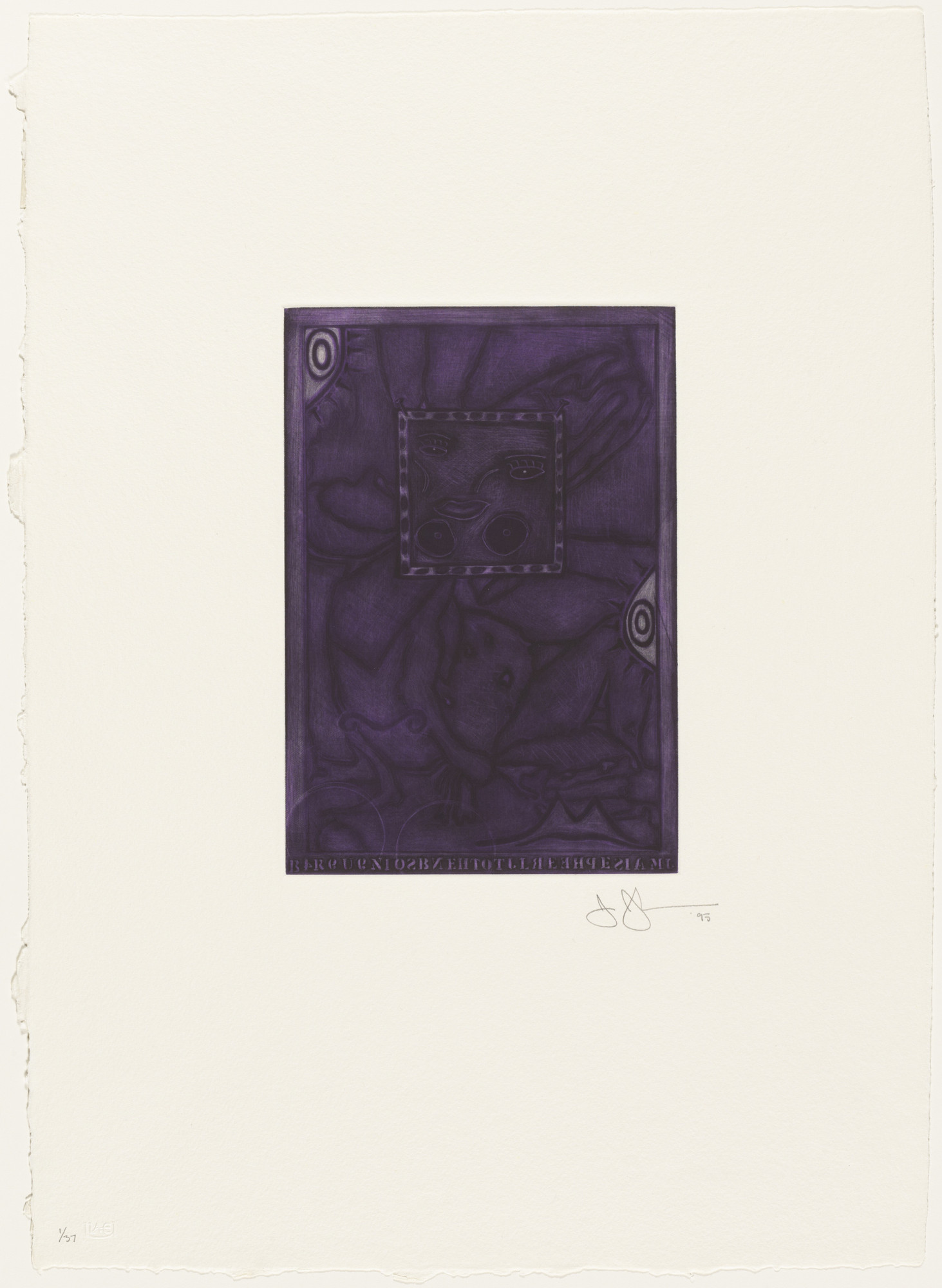 Jasper Johns. Untitled