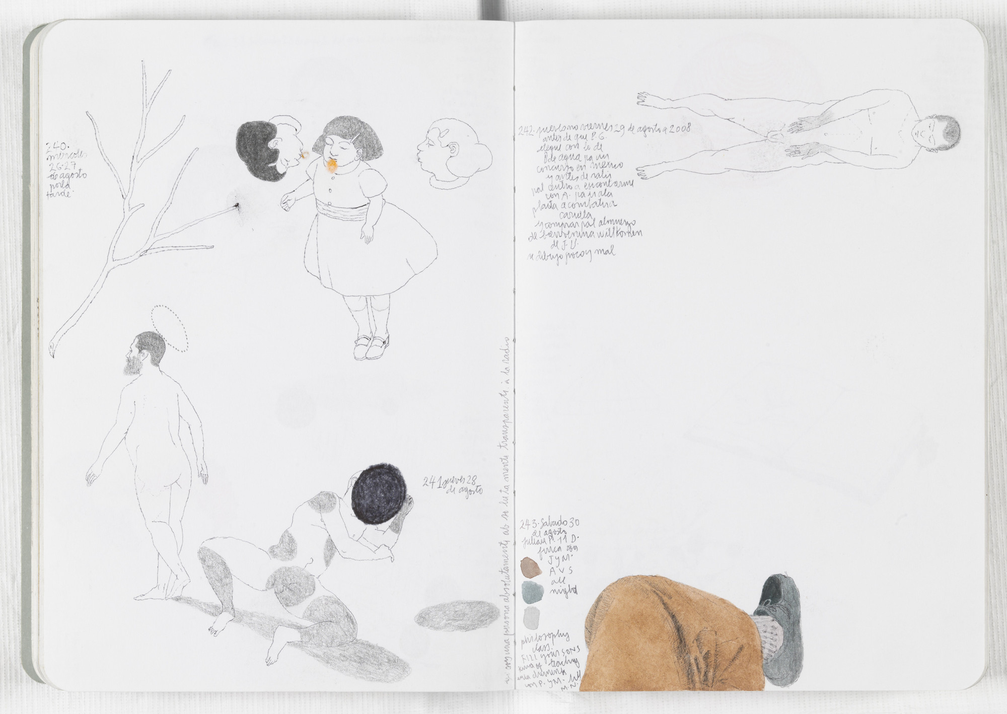José Antonio Suárez Londoño. Sketchbook: From January 1 to December 31, 2008. 2008