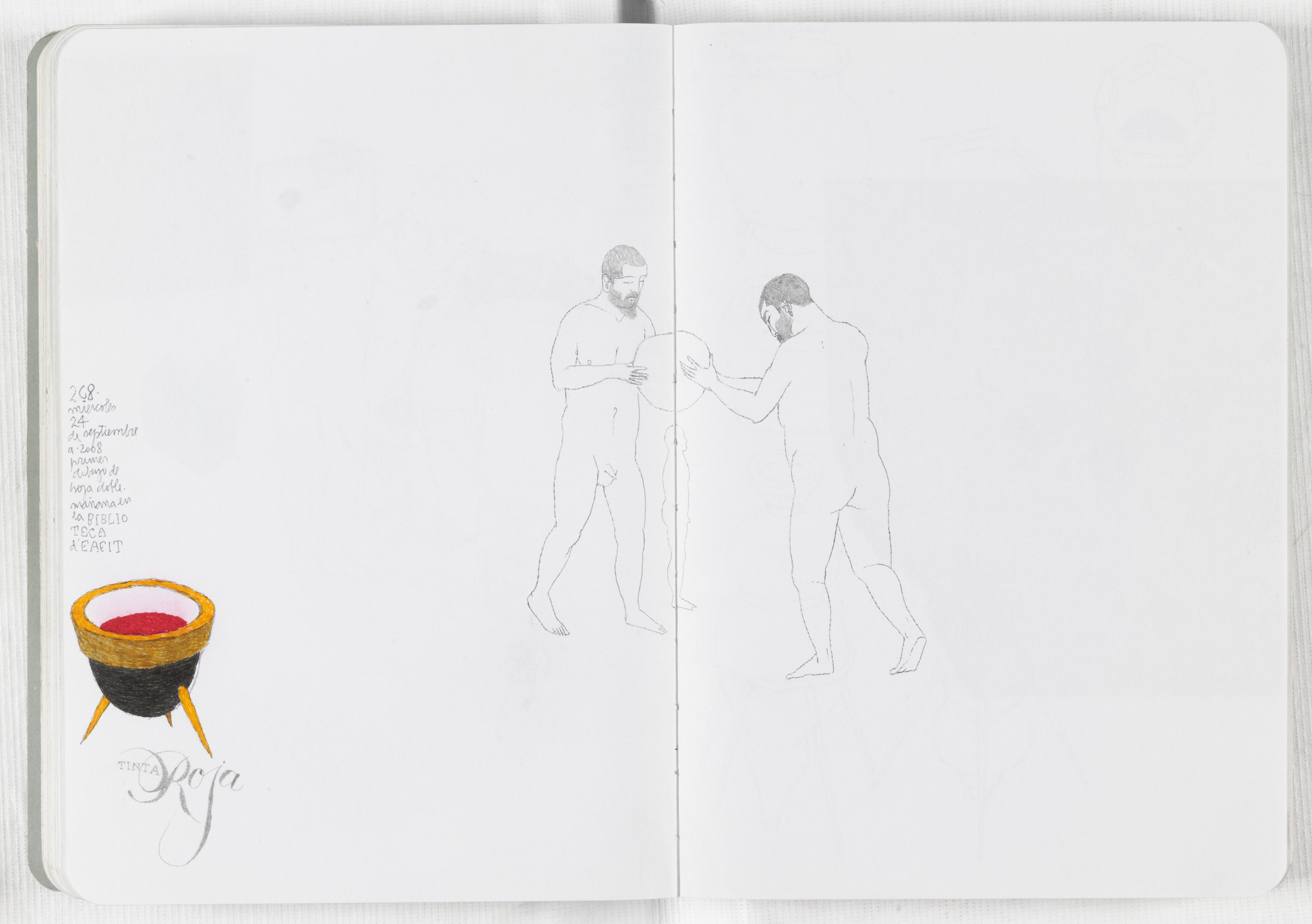 José Antonio Suárez Londoño. Sketchbook: From January 1 to December 31, 2008. 2008