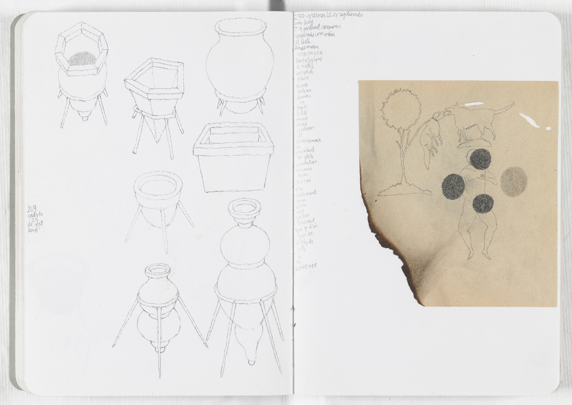 José Antonio Suárez Londoño. Sketchbook: From January 1 to December 31, 2008. 2008
