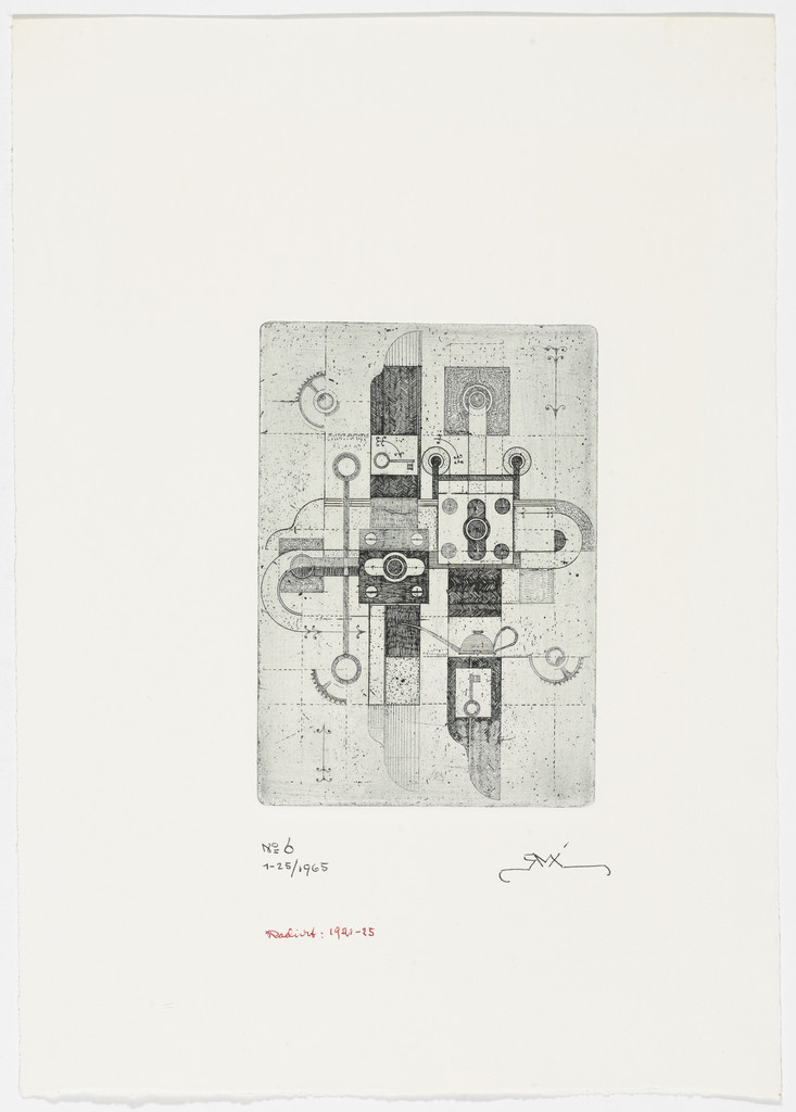 Yale Vertical Plate (Yale-Vertikalplatte) from The Mystery und dieses Rätsels Lösung