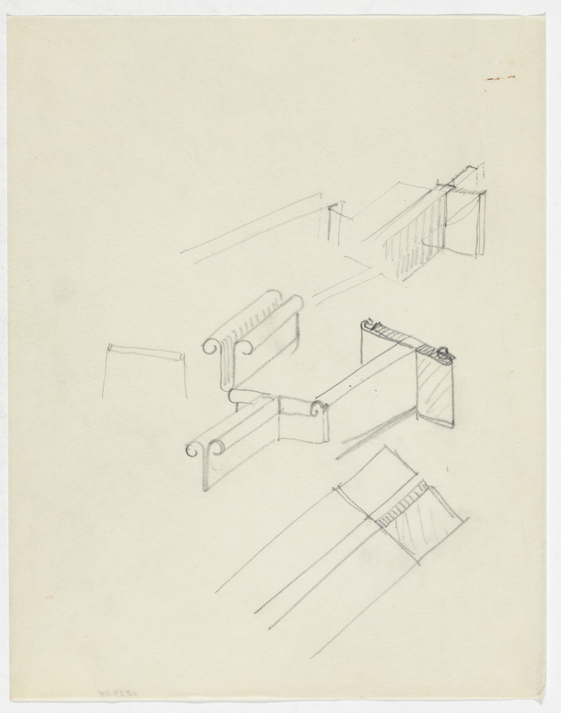 Furniture Details (Perspective sketches)