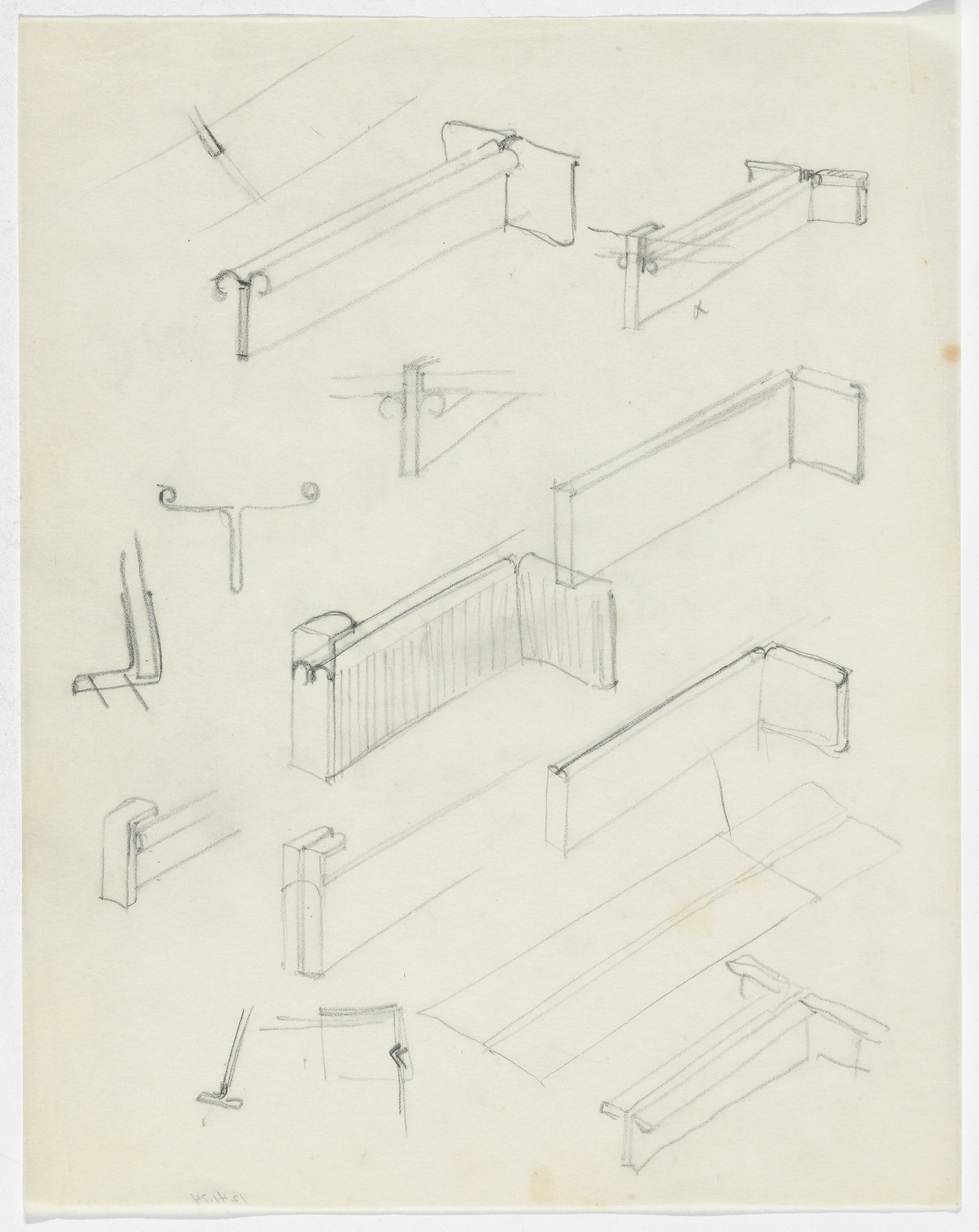 Ludwig Mies van der Rohe. Furniture Details