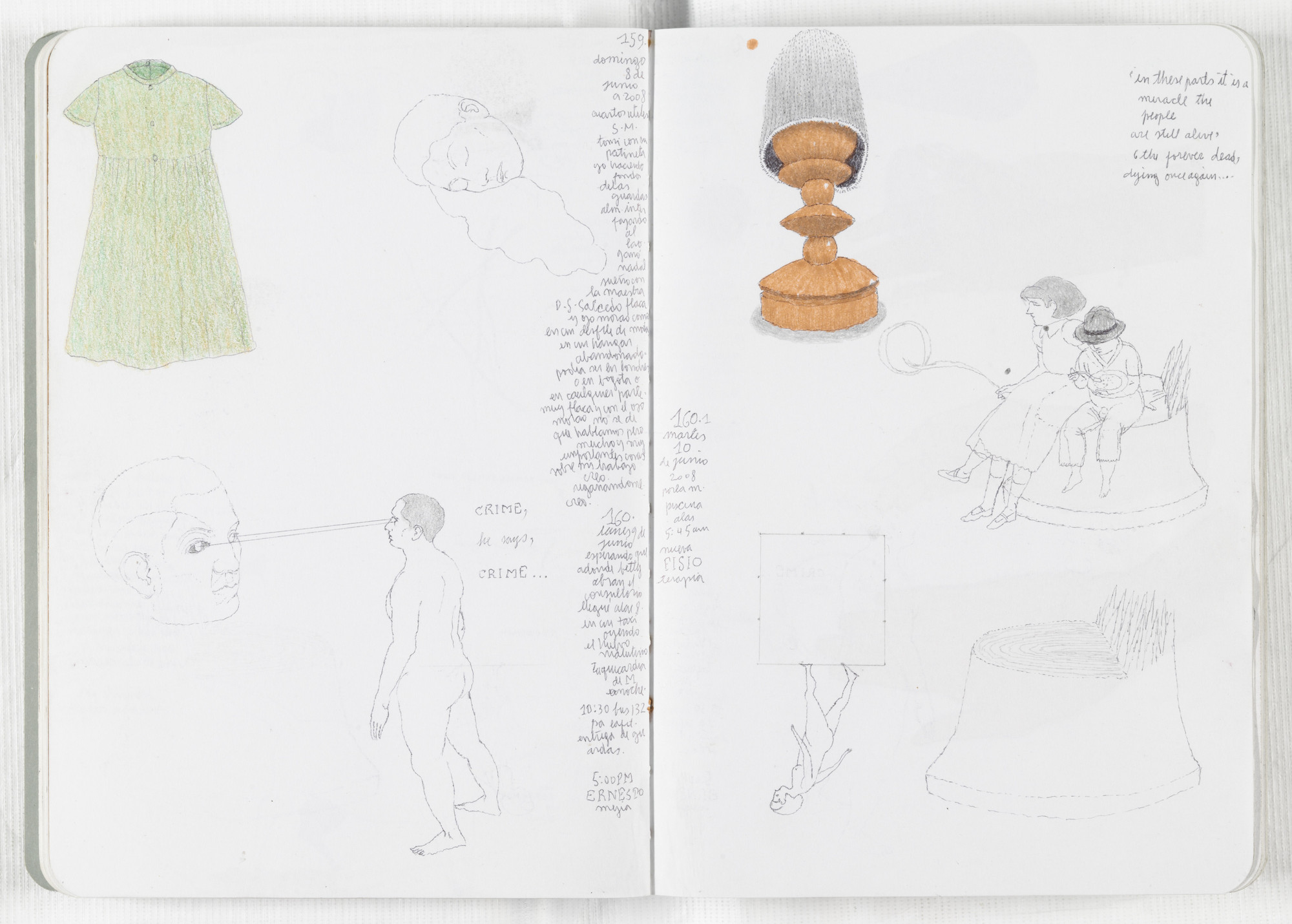 José Antonio Suárez Londoño. Sketchbook: From January 1 to December 31, 2008. 2008