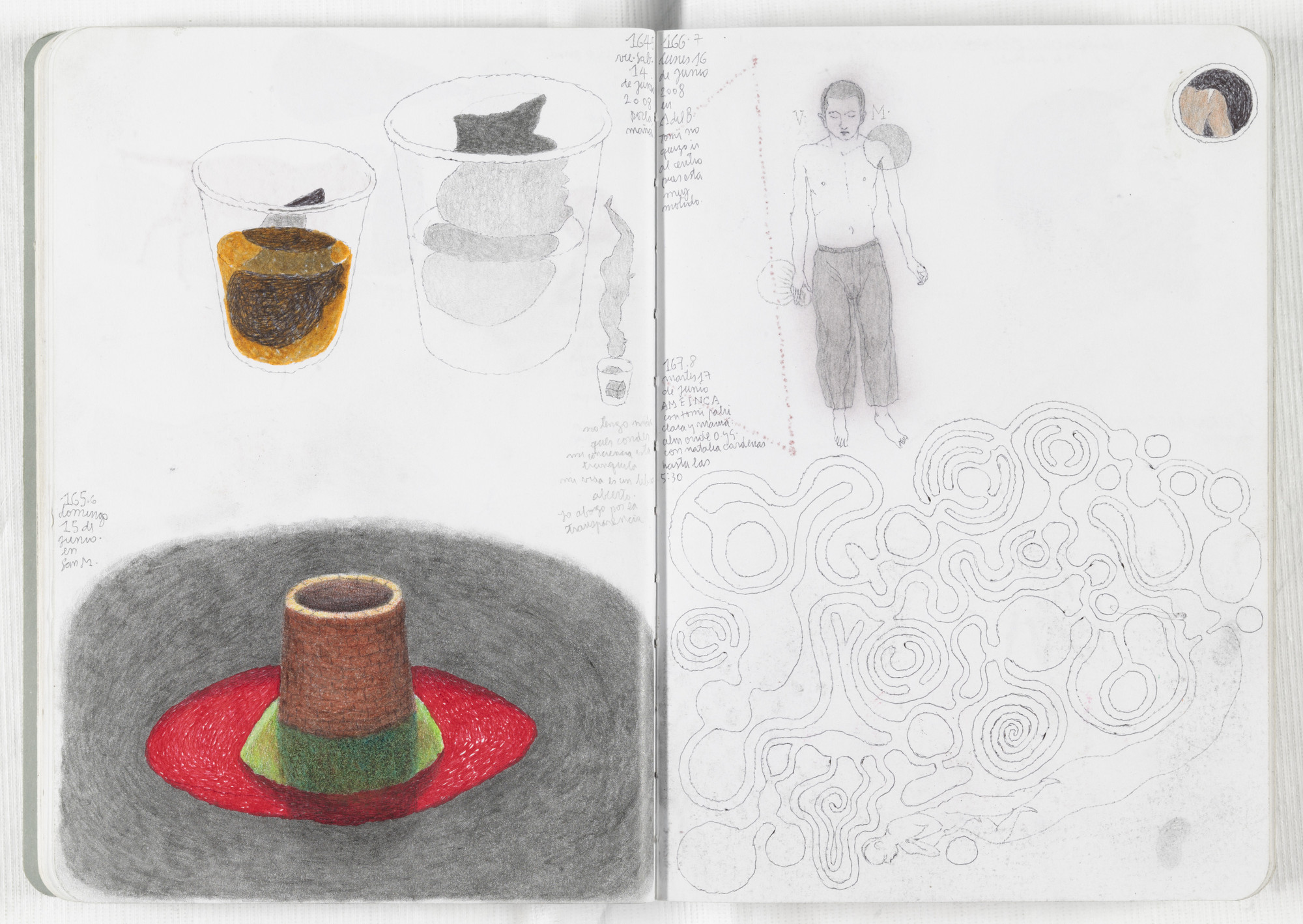 José Antonio Suárez Londoño. Sketchbook: From January 1 to December 31, 2008. 2008