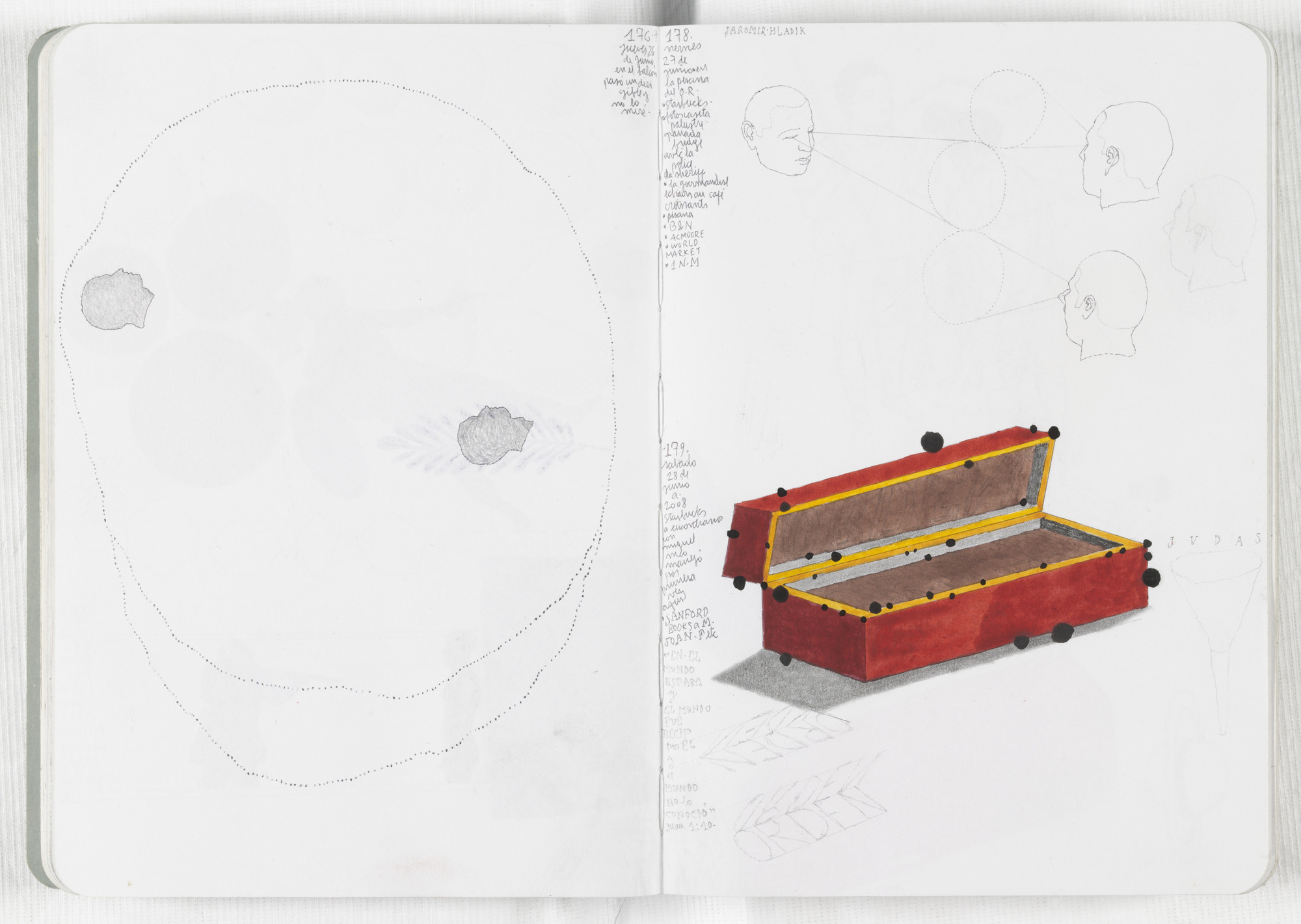 José Antonio Suárez Londoño. Sketchbook: From January 1 to December 31, 2008. 2008