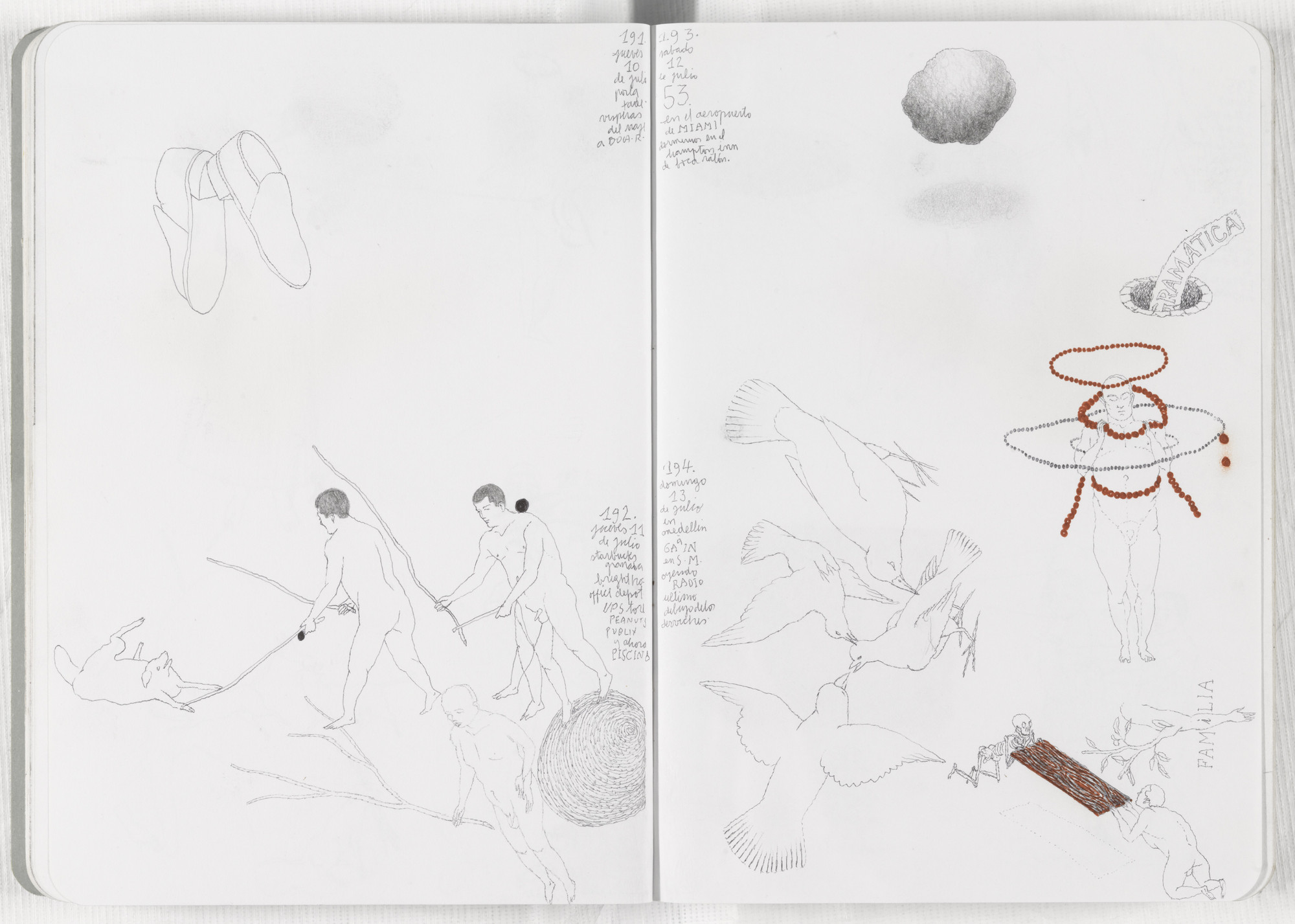 José Antonio Suárez Londoño. Sketchbook: From January 1 to December 31, 2008. 2008