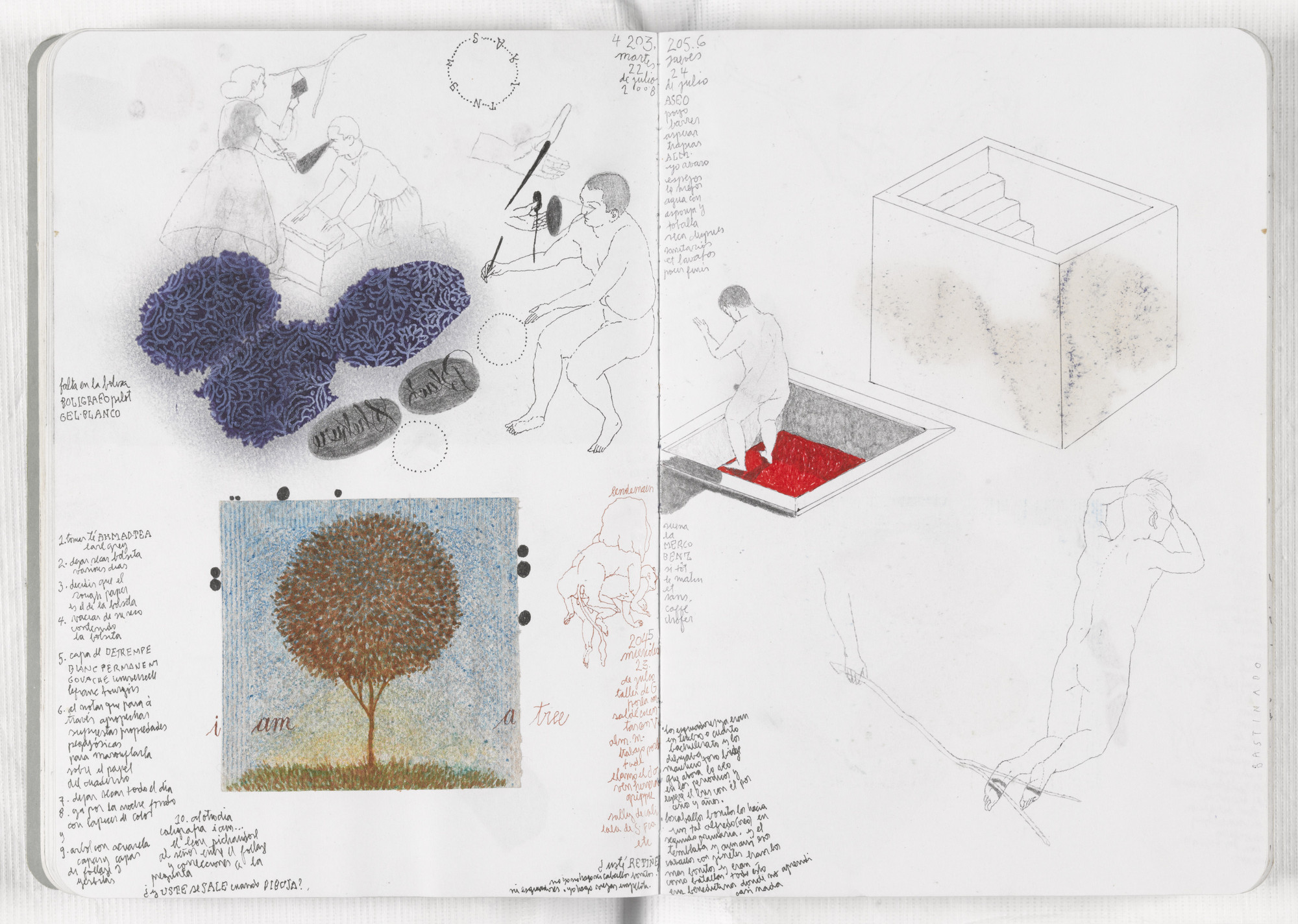 José Antonio Suárez Londoño. Sketchbook: From January 1 to December 31, 2008. 2008
