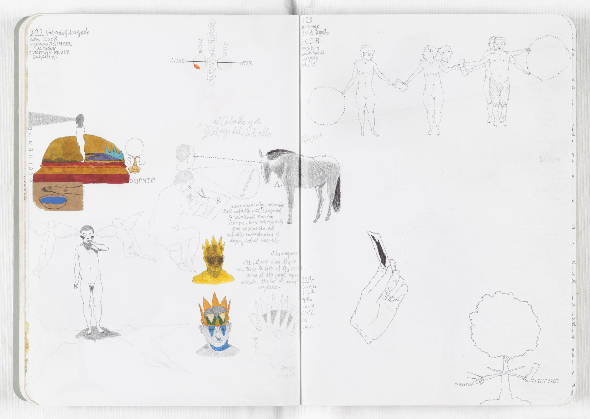 José Antonio Suárez Londoño. Sketchbook: From January 1 to December 31, 2008. 2008