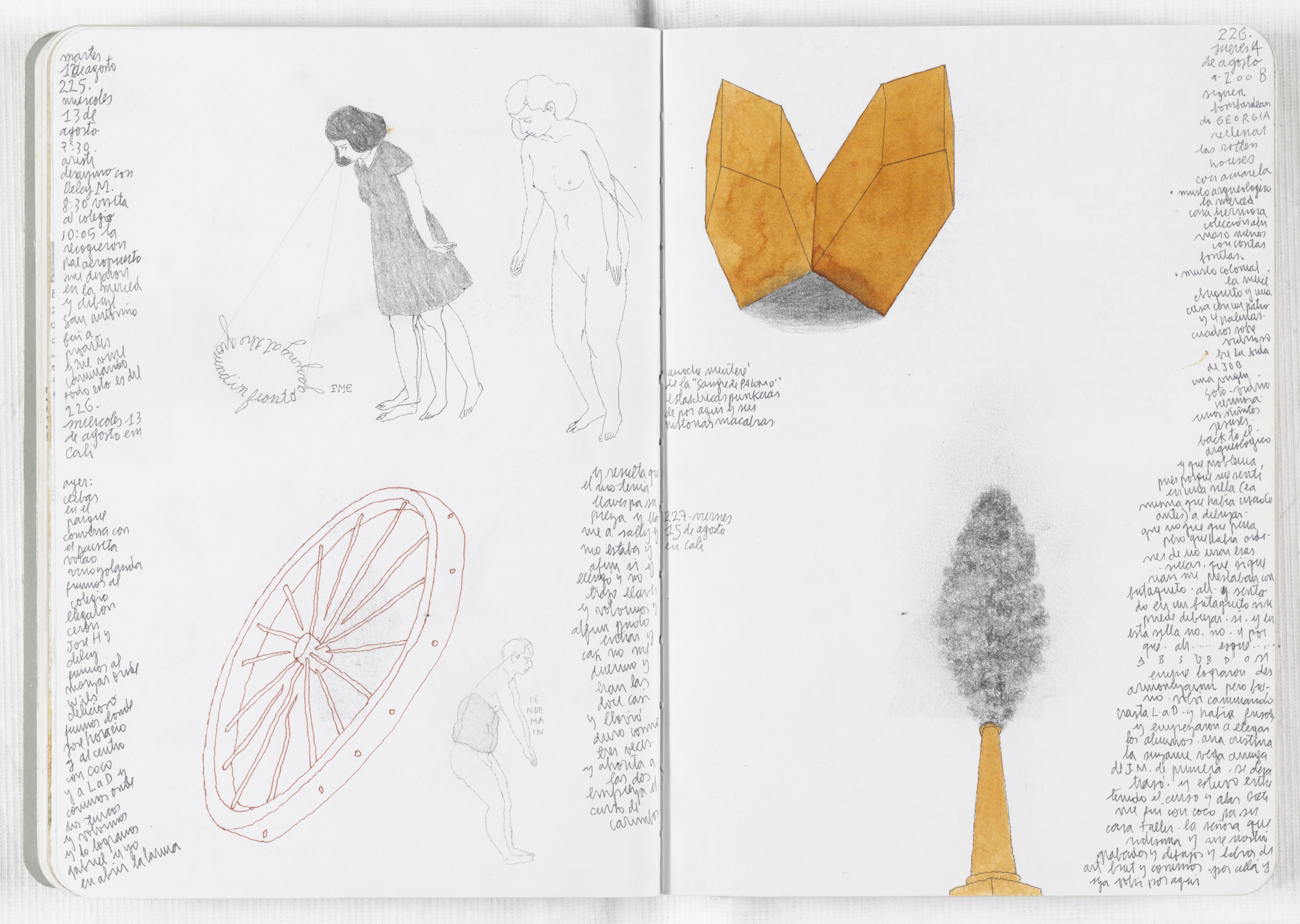 José Antonio Suárez Londoño. Sketchbook: From January 1 to December 31, 2008. 2008