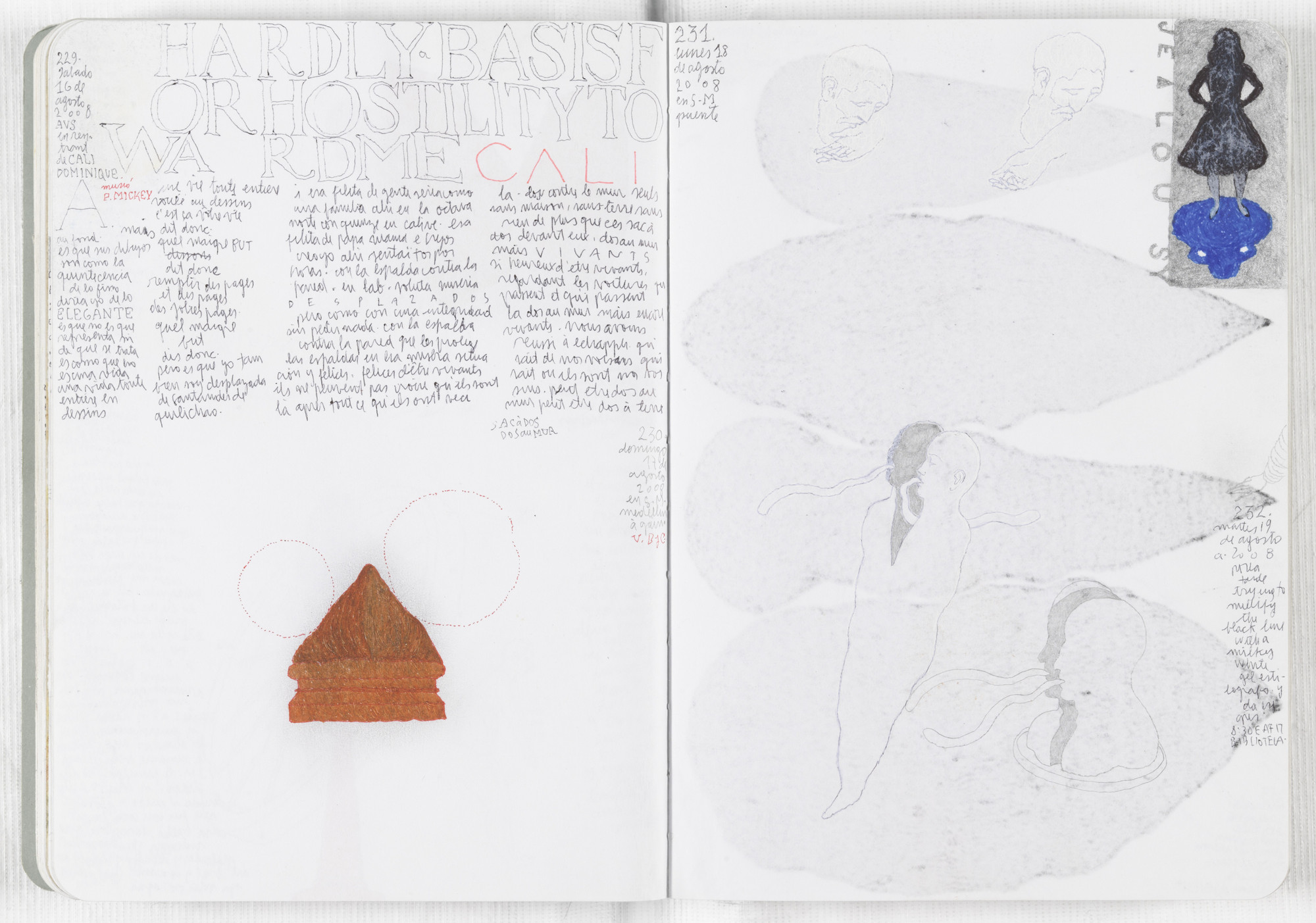 José Antonio Suárez Londoño. Sketchbook: From January 1 to December 31, 2008. 2008