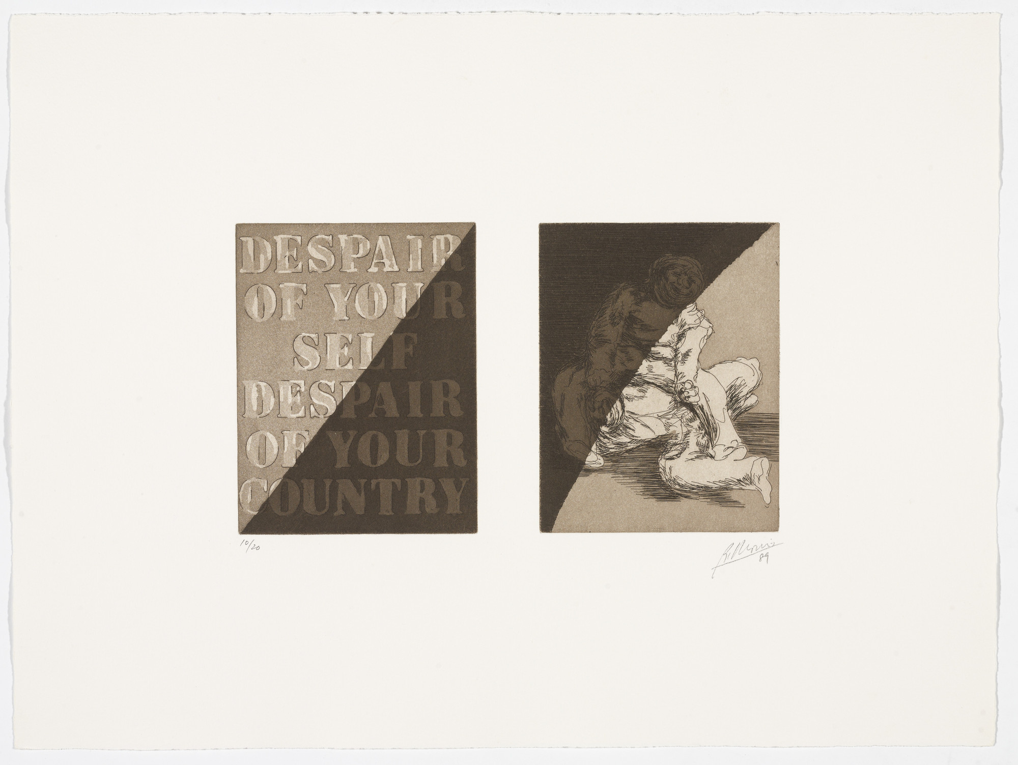 Robert Morris. Untitled from Conundrums