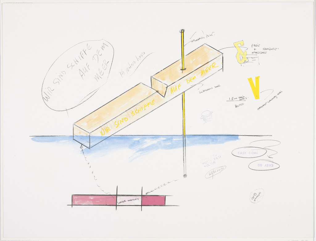 We Are Not Ducks on the Pond; We Are Ships on the Ocean (Wir Sind Keine Enten auf dem Teich; Wir Sind Schiffe auf dem Meer)