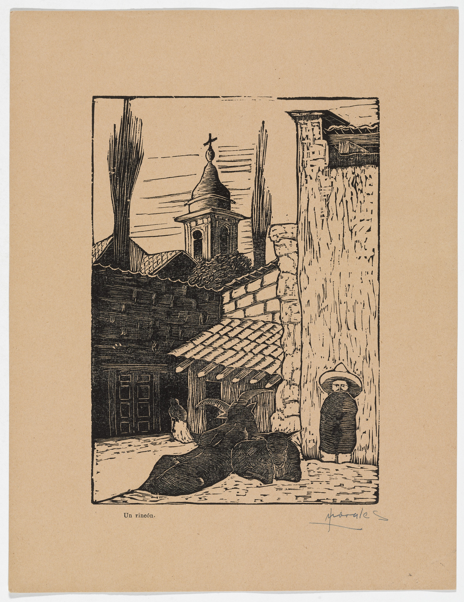 Jesús Morales Aguilar. A Corner ( Un Rincón ) from Album of Prints ( Album de grabados )
