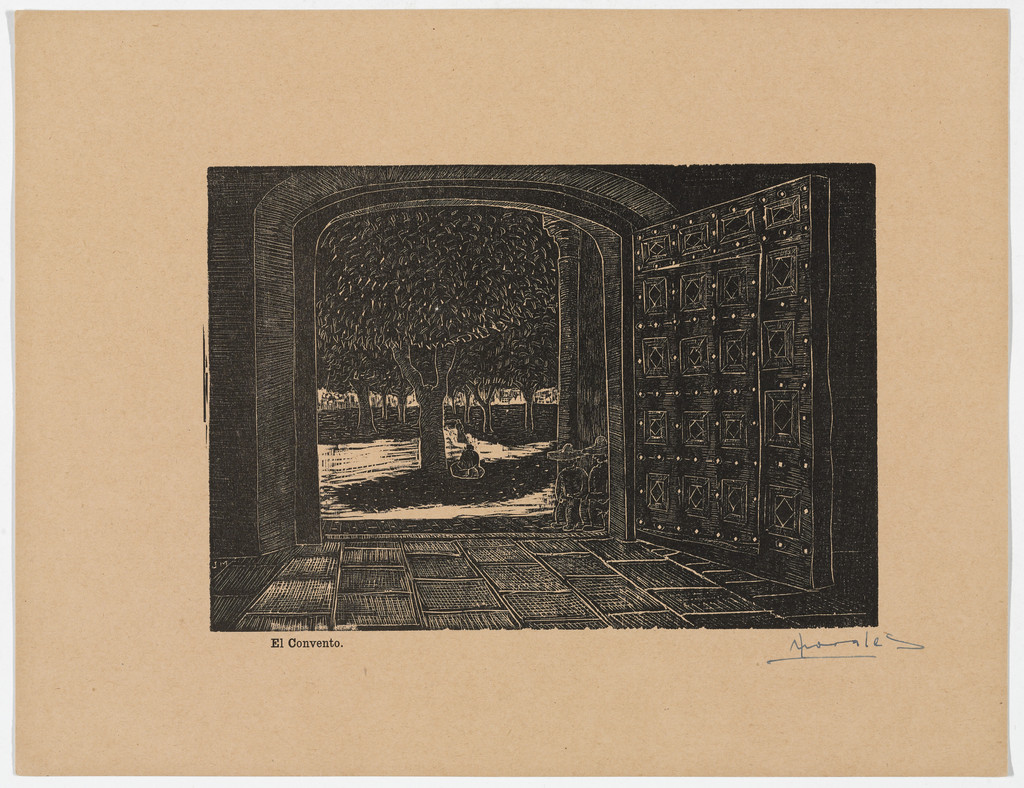 The Monastery (El Convento) from Album of Prints (Album de grabados)