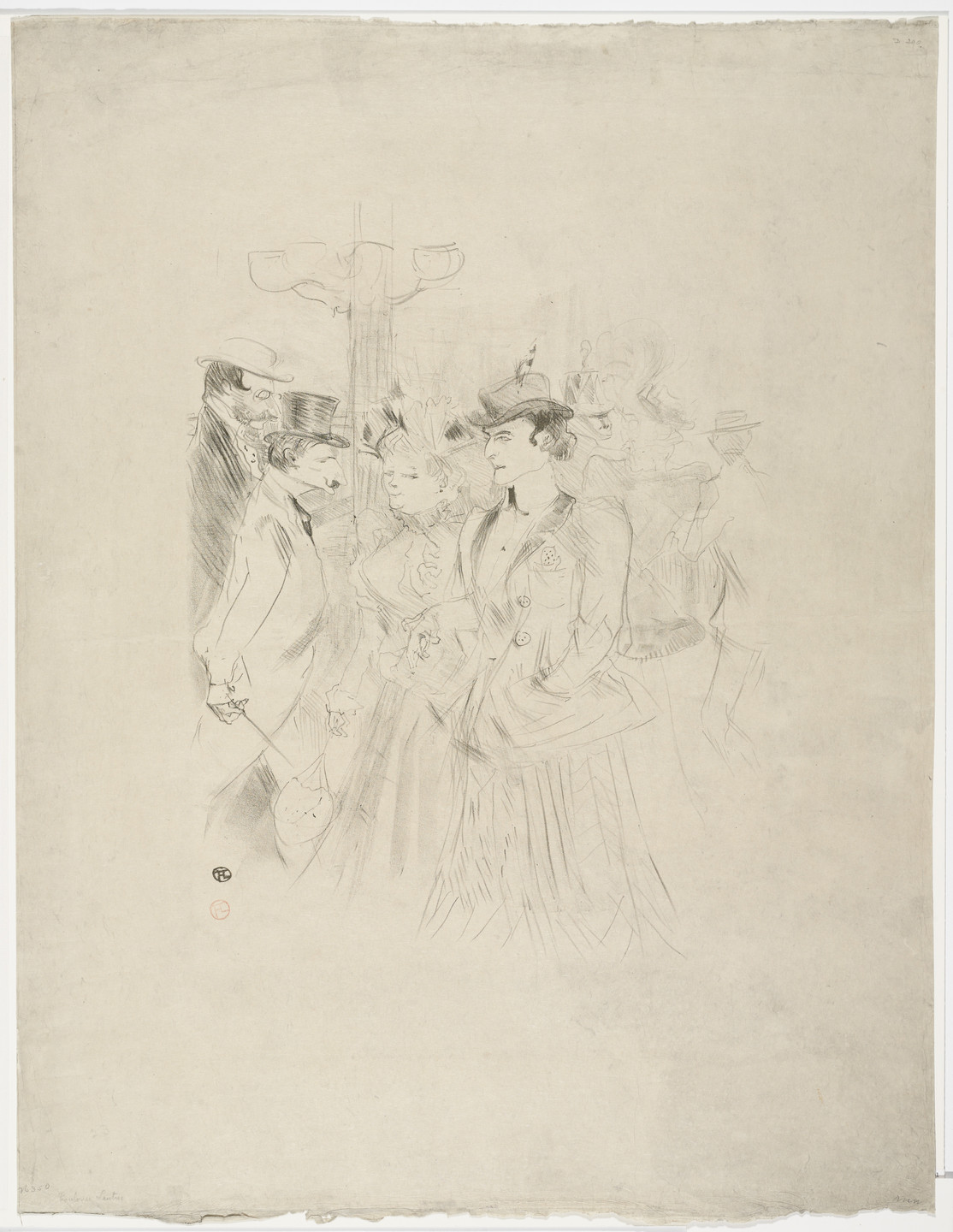 Henri de Toulouse-Lautrec. The Foyer (Promenoir). 1898