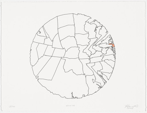 Wichita from American Abstract Artists 60th Anniversary Print Portfolio