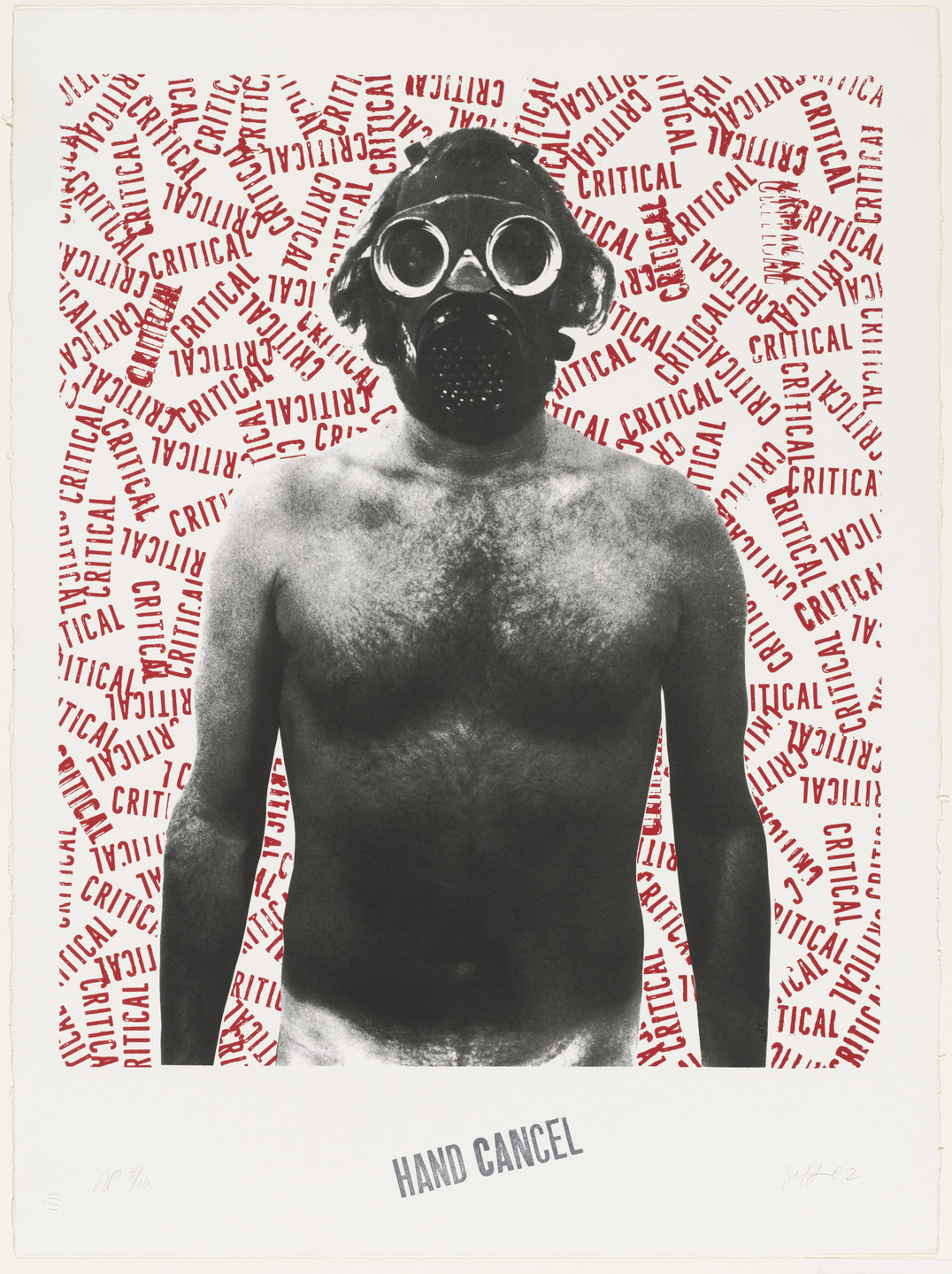 Jeff (Jeff Russell). Hand Cancel. 1982