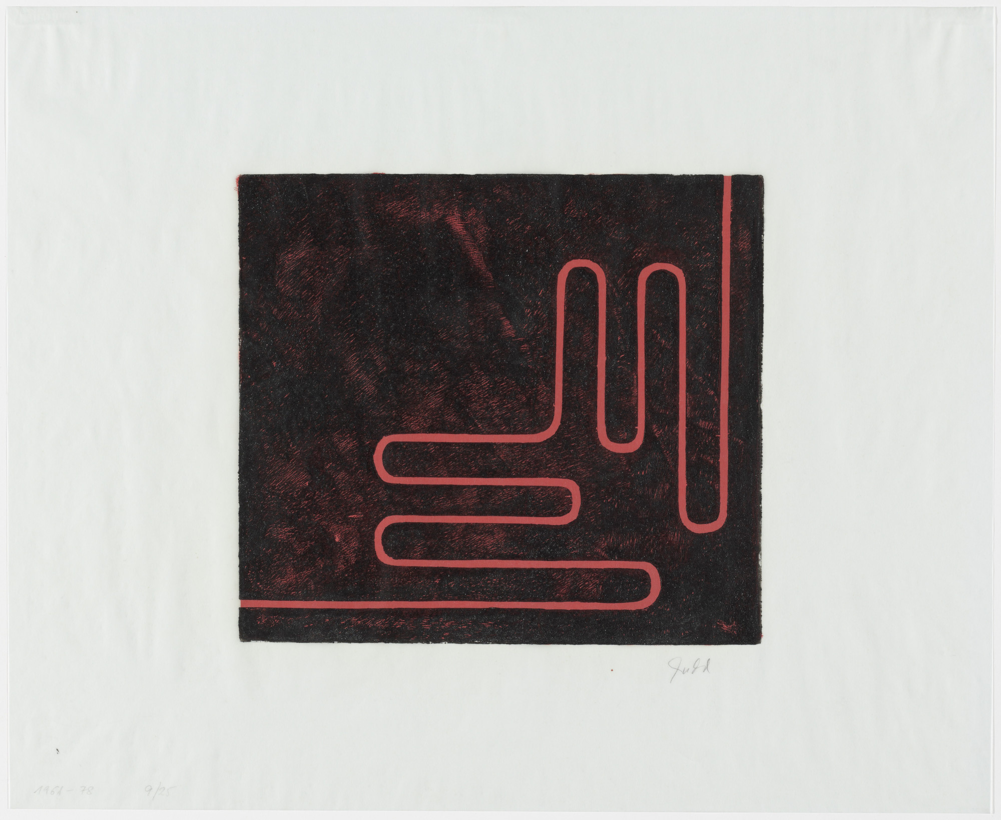 Donald Judd. Untitled