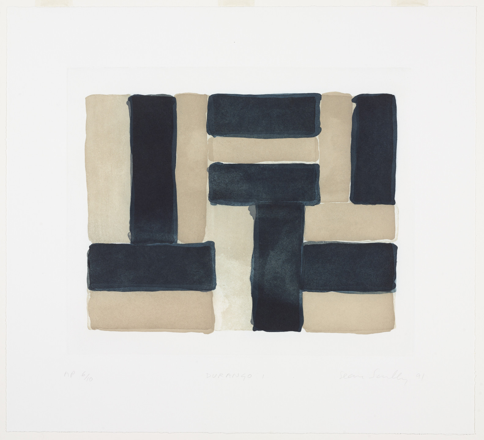 Sean Scully. Durango I. 1991