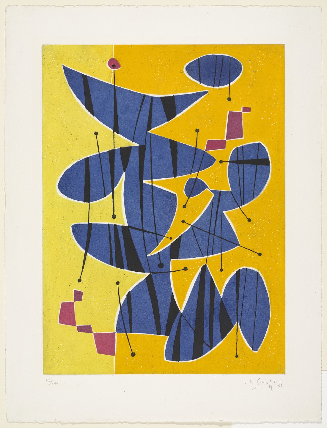 Gustave Singier. Blue Gypsy. 1953