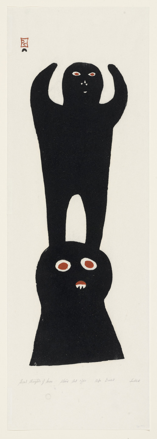 Akesuk Tudlik. Seal Thoughts of Man. 1954