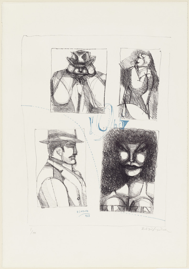 Salute, Richard Lindner, 1964