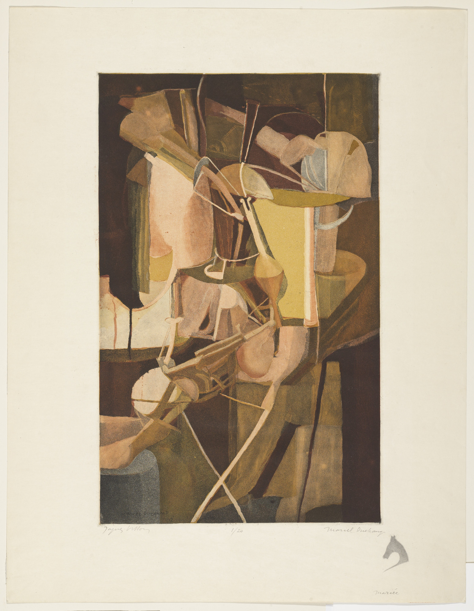 Jacques Villon. Bride ( Mariée ), After Duchamp. 1934 | MoMA