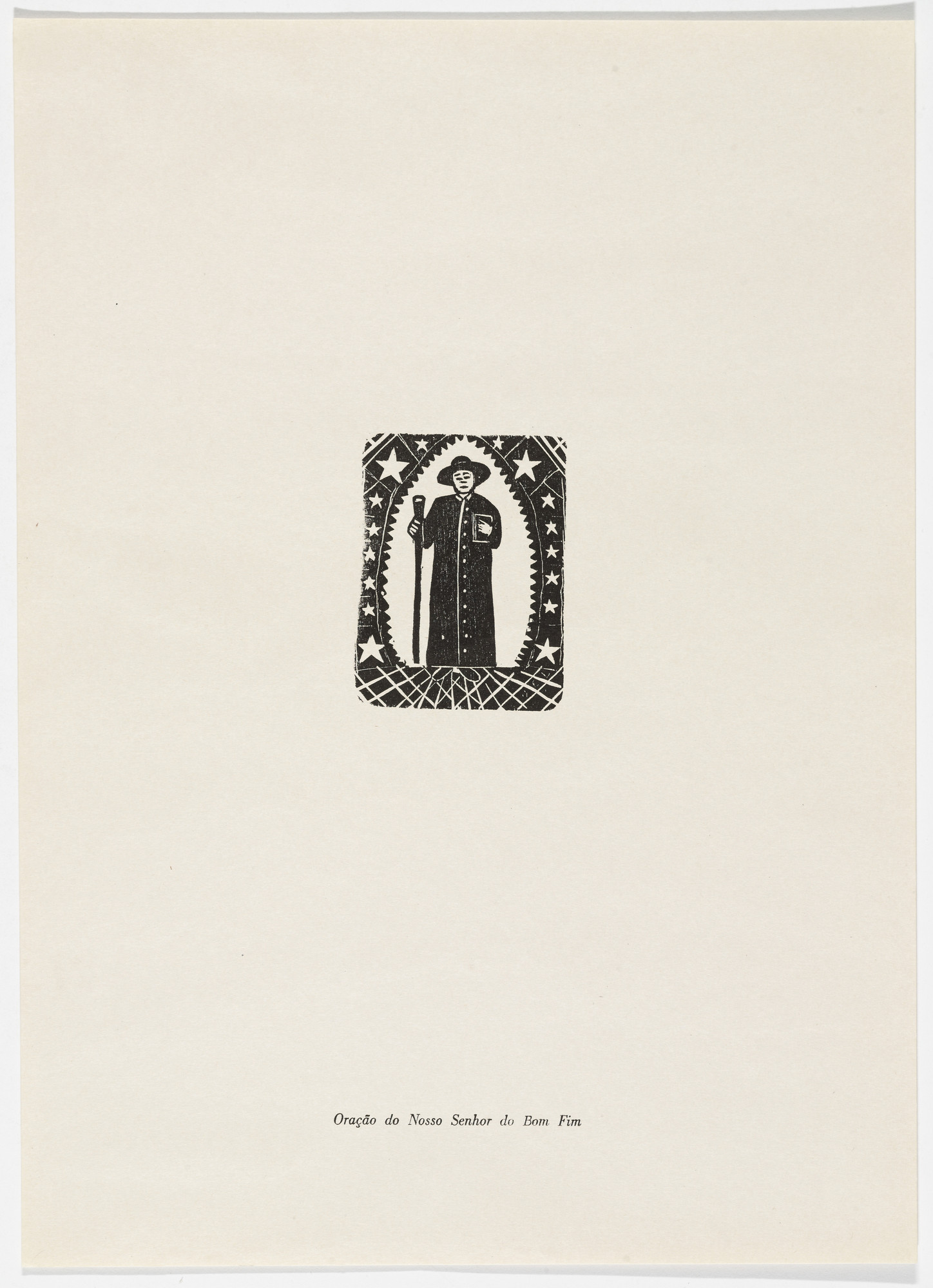 José Costa Leite. Oração do Nosso Senhor do Bom Fim from the portfolio Xilogravura Popular do Nordeste (Popular Woodcuts of the Northeast)