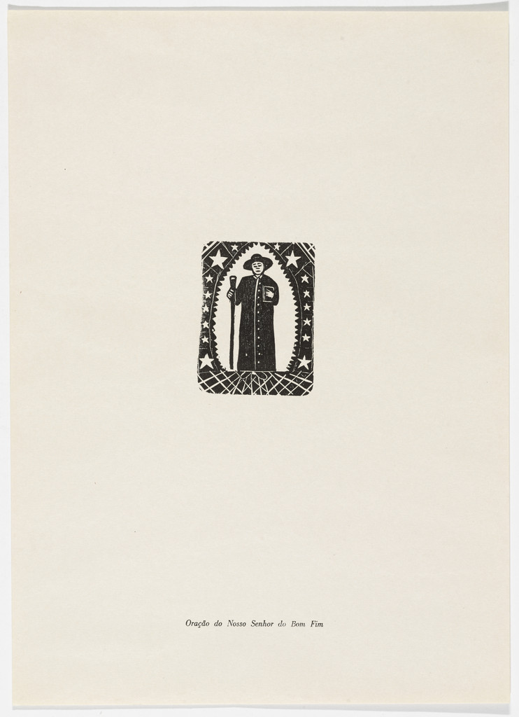 Oração do Nosso Senhor do Bom Fim from the portfolio Xilogravura Popular do Nordeste (Popular Woodcuts of the Northeast)