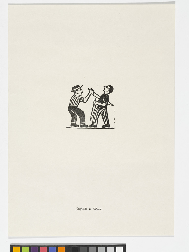 Confissão de Caboclo from the portfolio Xilogravura Popular do Nordeste (Popular Woodcuts of the Northeast)
