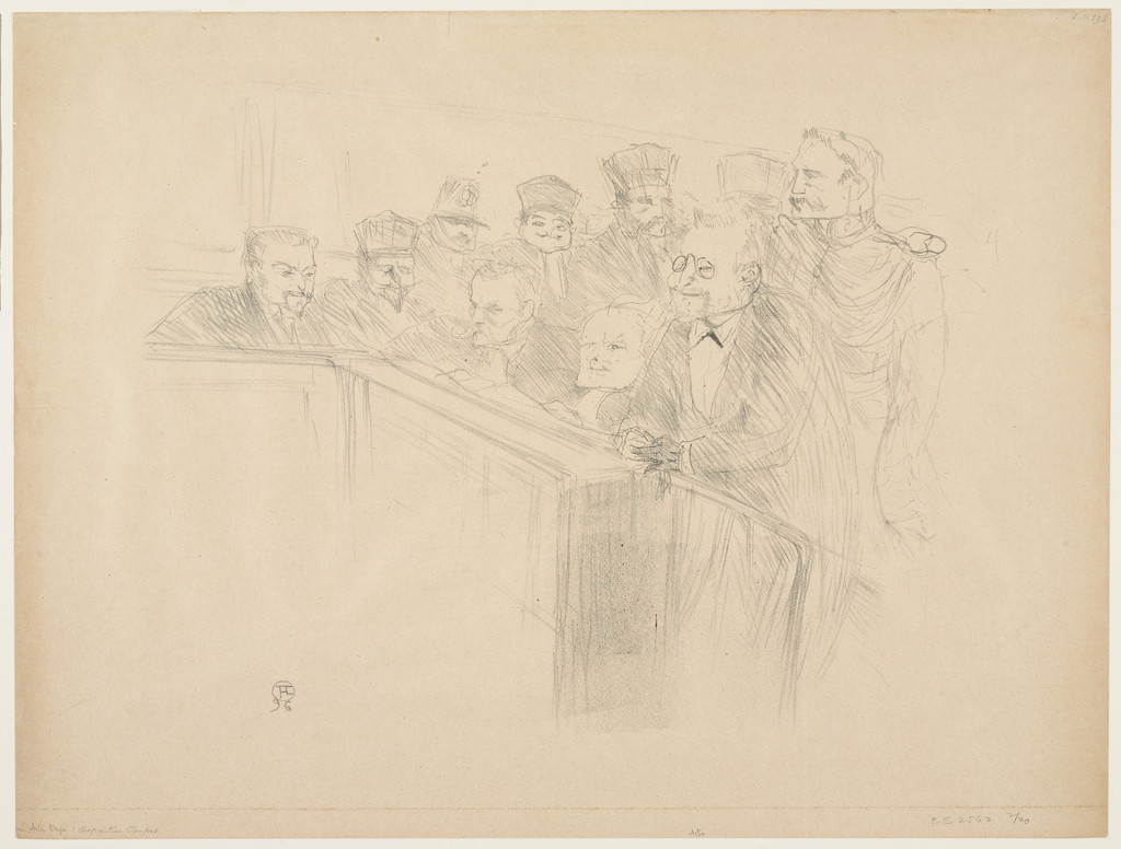 The Arton Trial (Procès Arton), first plate