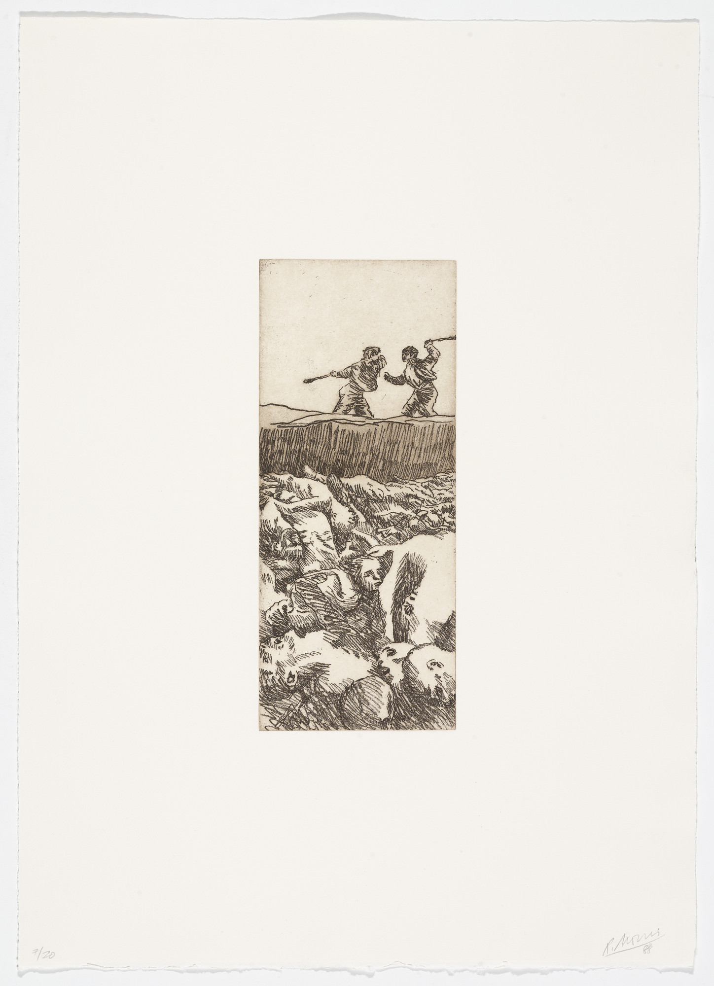 Robert Morris. Untitled from Continuities