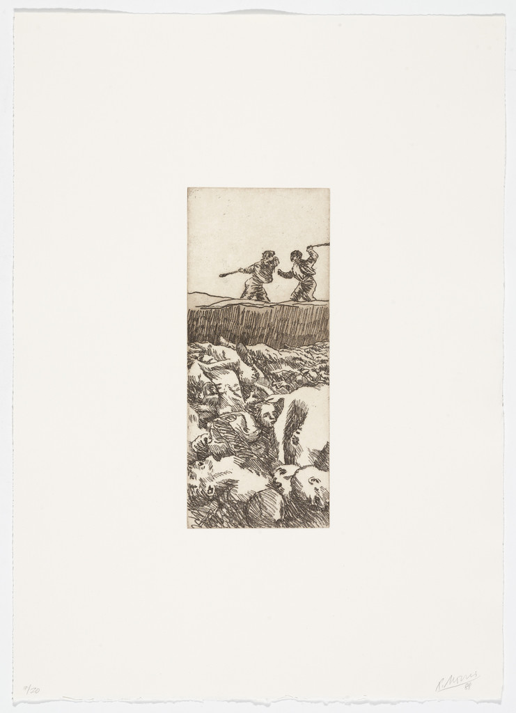 Untitled from Continuities, Robert Morris, 1988