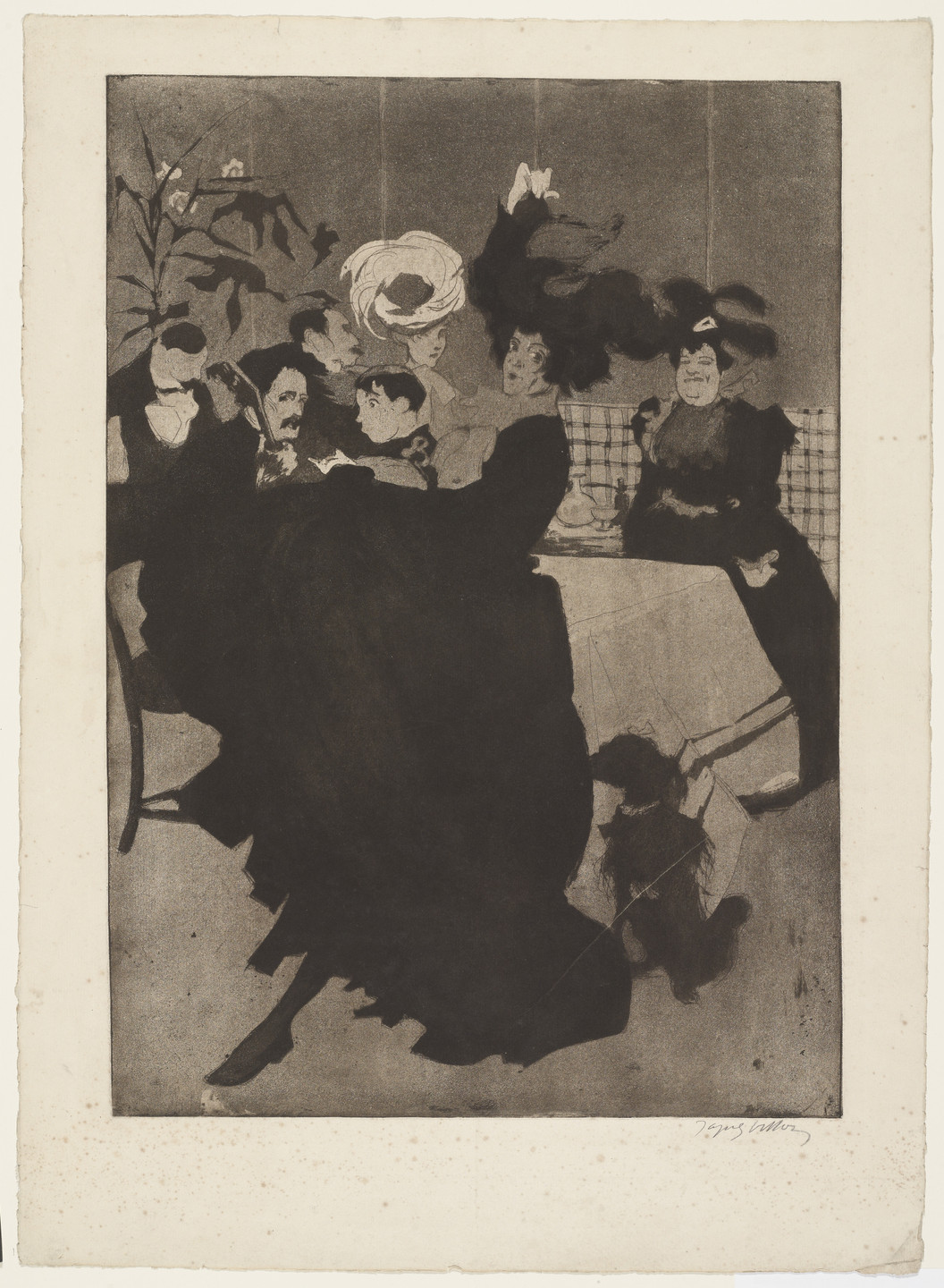 Jacques Villon. Spanish Dancer (Danseuse espagnole). 1899
