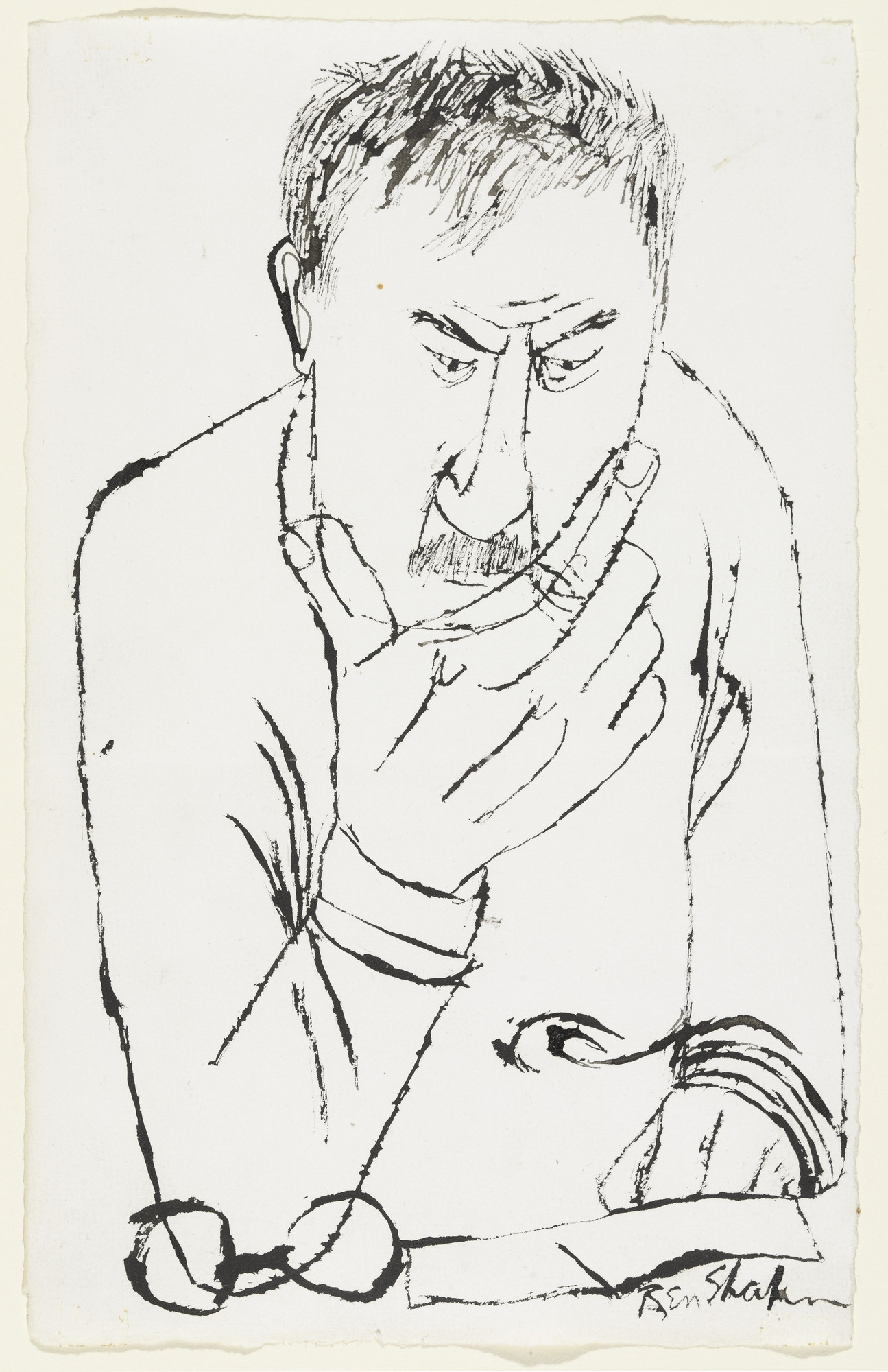 Ben Shahn. Self-Portrait