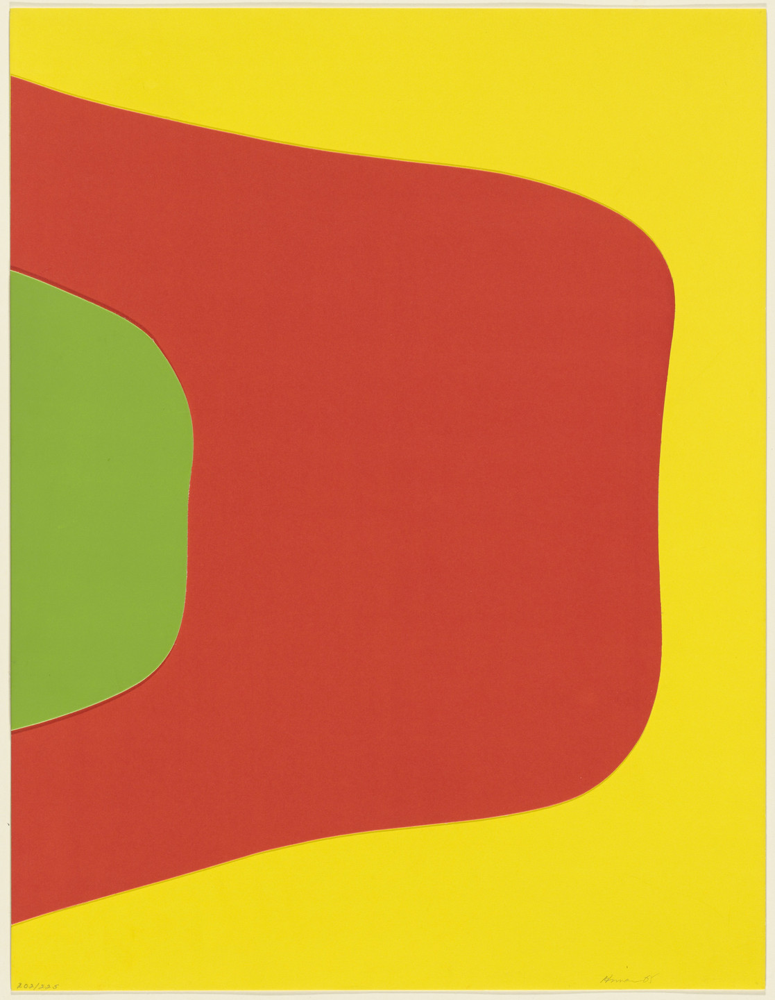 Charles Hinman. Print Collage from New York International. 1965, published 1966