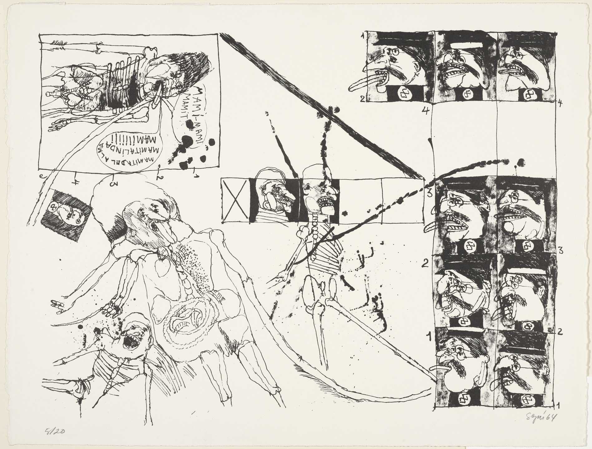 Antonio Segui. Untitled. 1964
