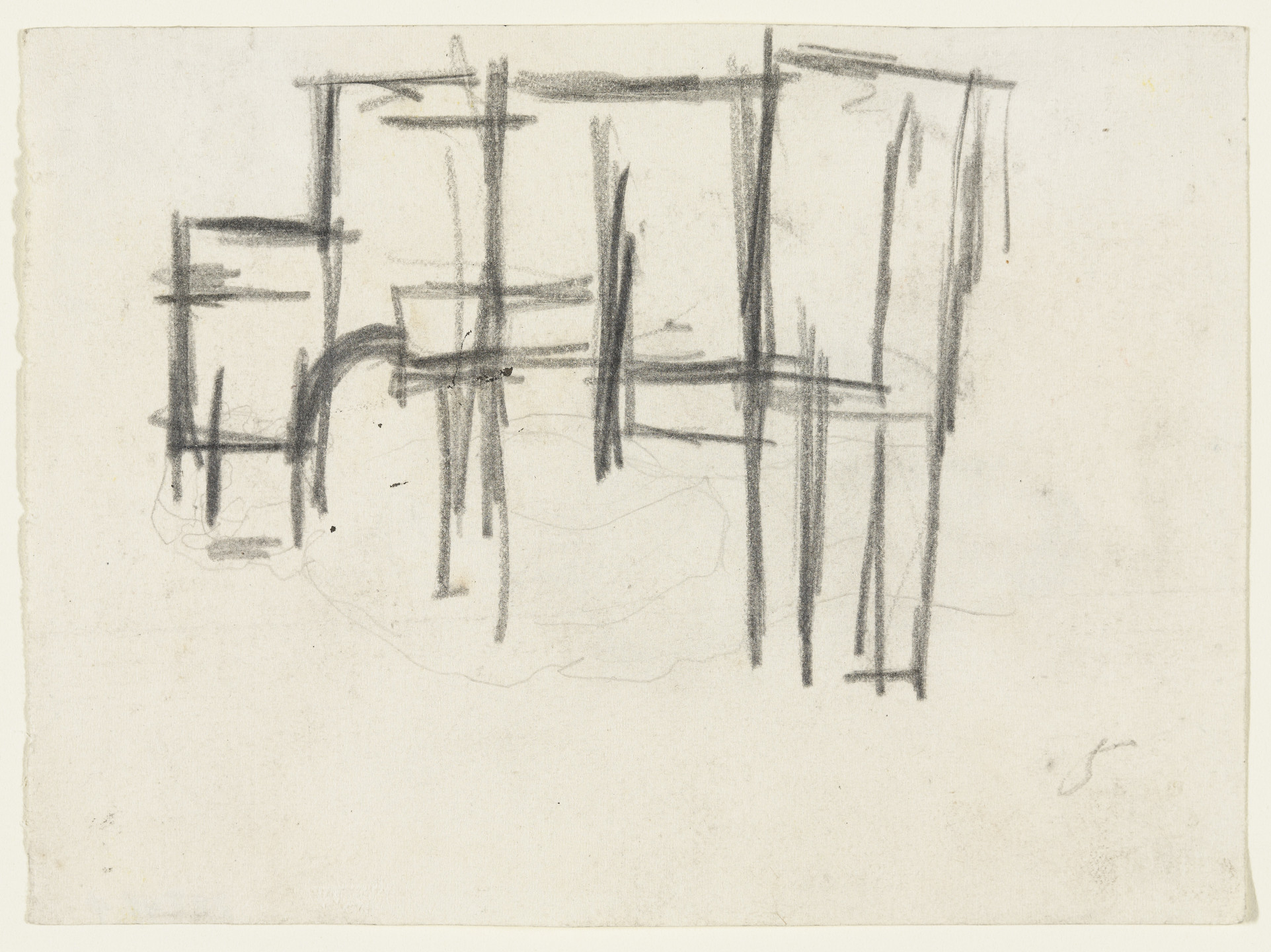 Theo van Doesburg. Study for Composition VIII (The Cow). c. 1917