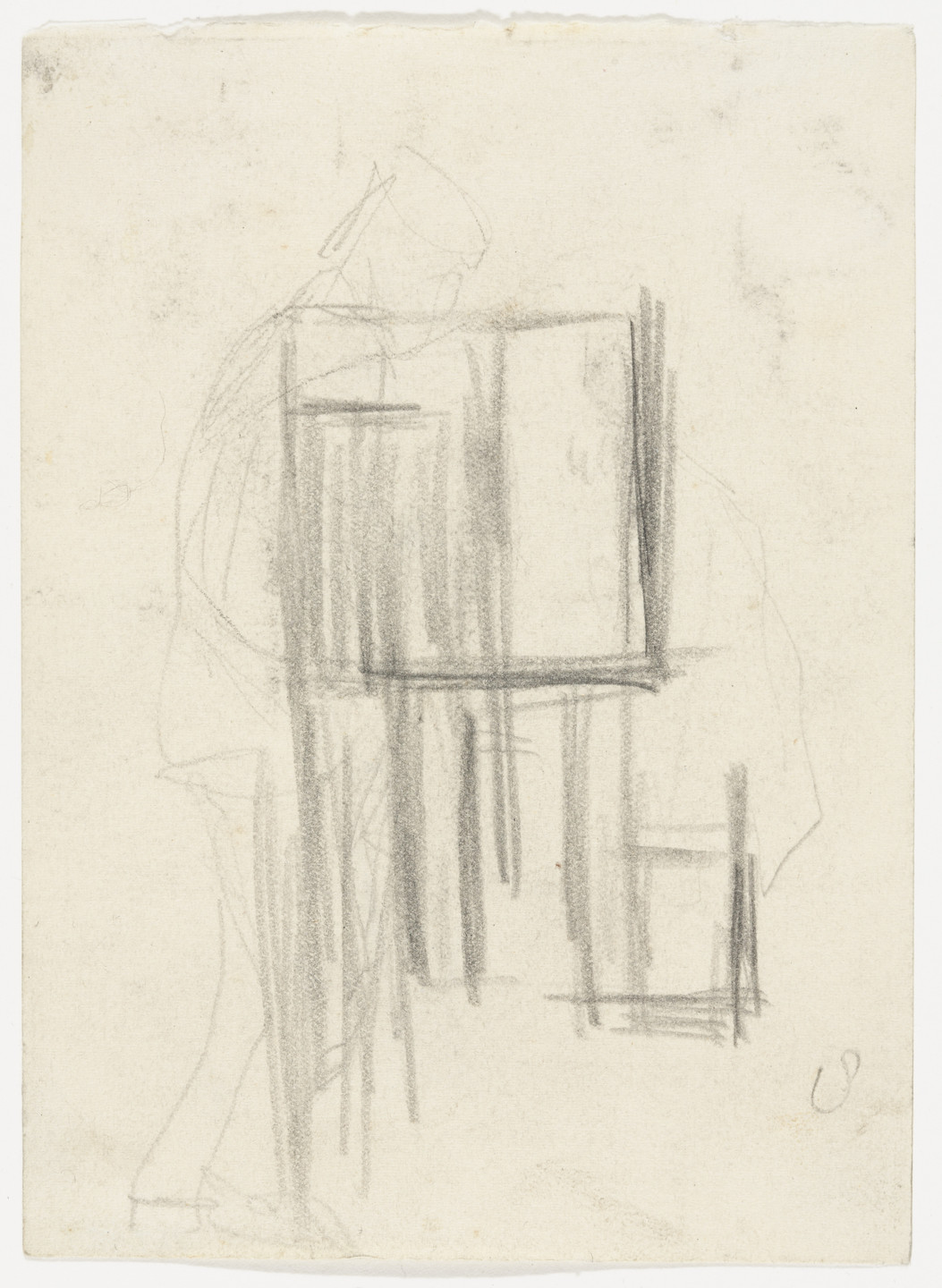 Theo van Doesburg. Study for Composition VIII (The Cow). c. 1917